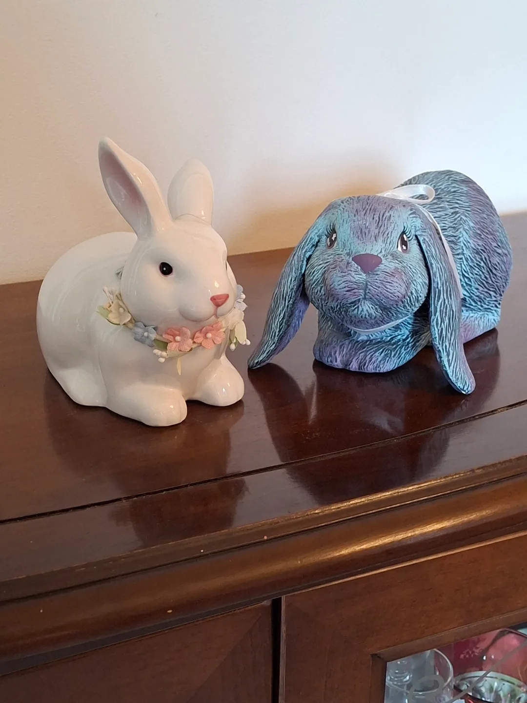 Ceramic bunny figurines (priced per item) thumbnail