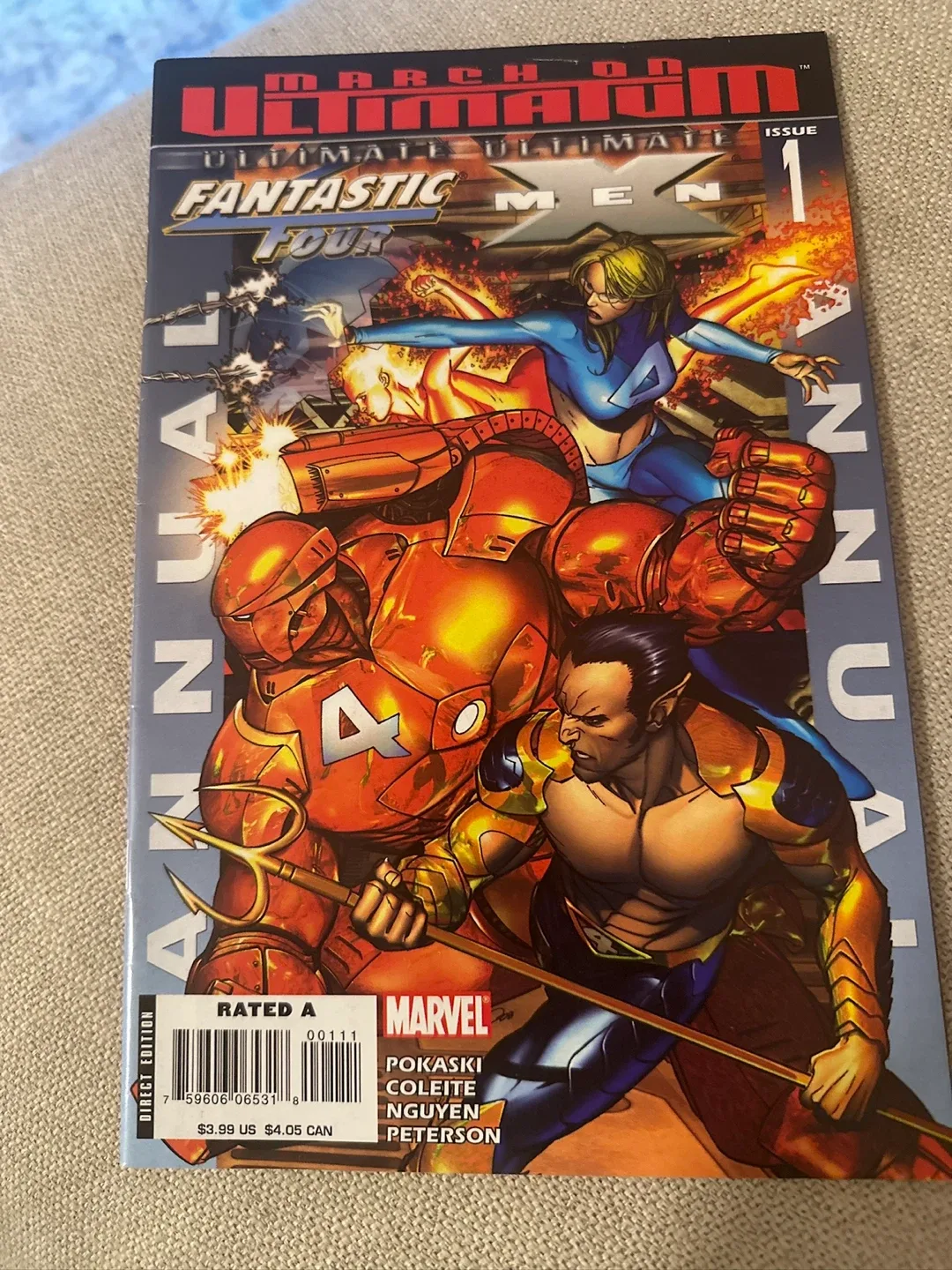 Ultimate Fantastic Four/X-Men #1 Comic Book NM
