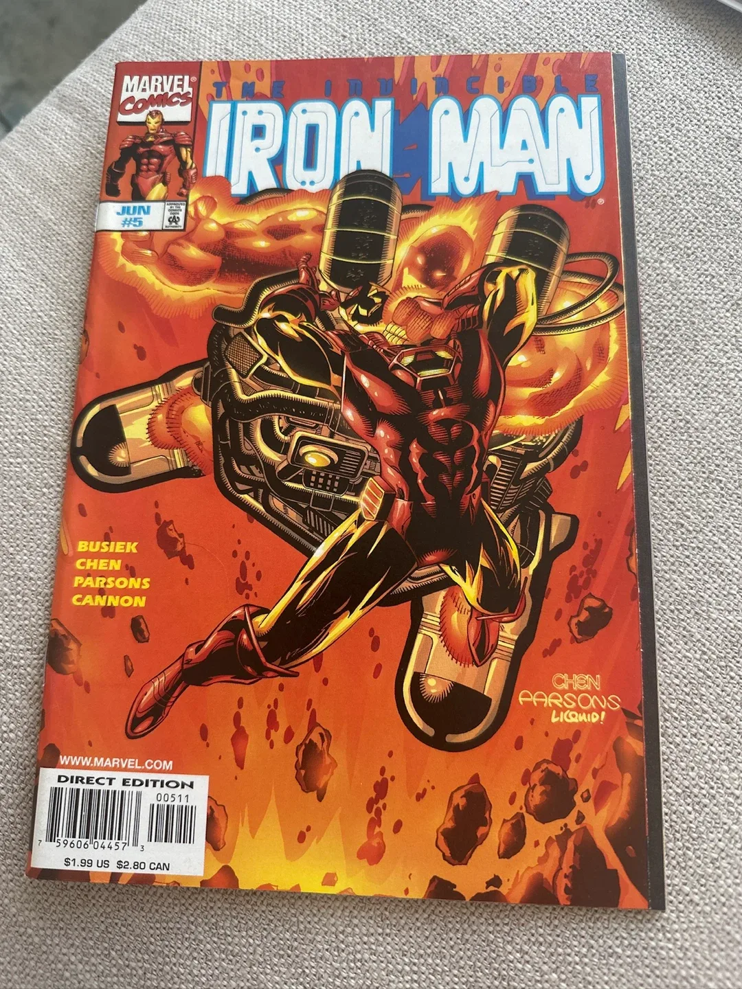 Iron Man Comic Book #3 NM