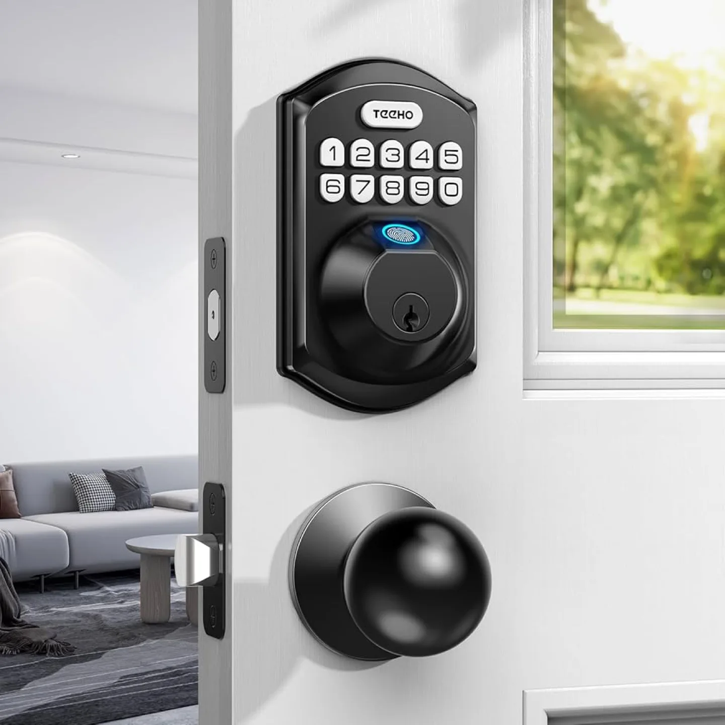 TECHO TE002 Fingerprint Door Lock thumbnail