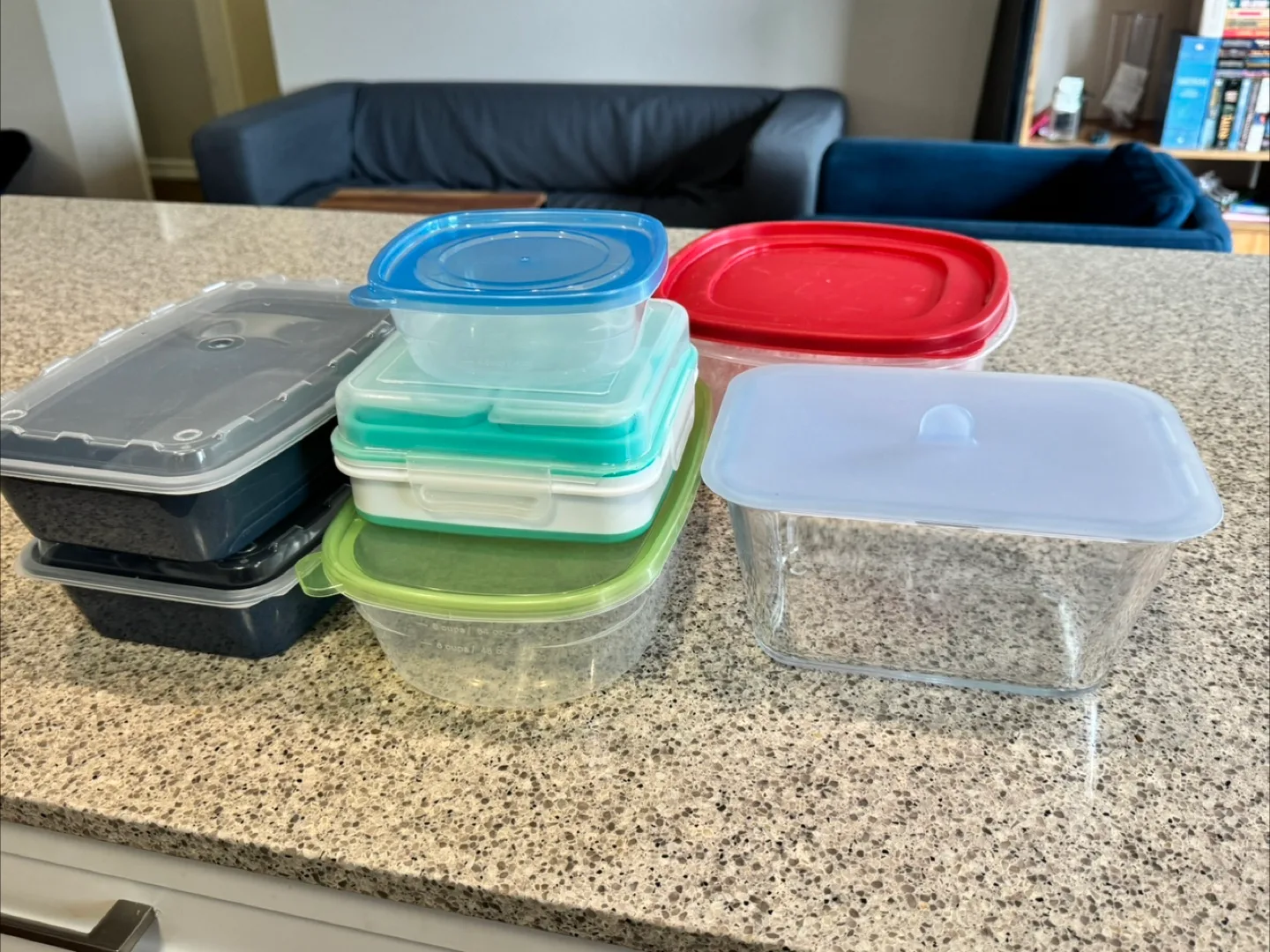 Assorted Food Storage Containers thumbnail