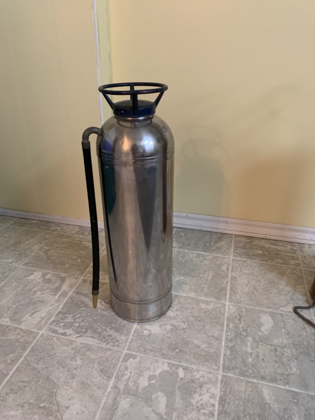 Vintage Metal Fire Extinguisher