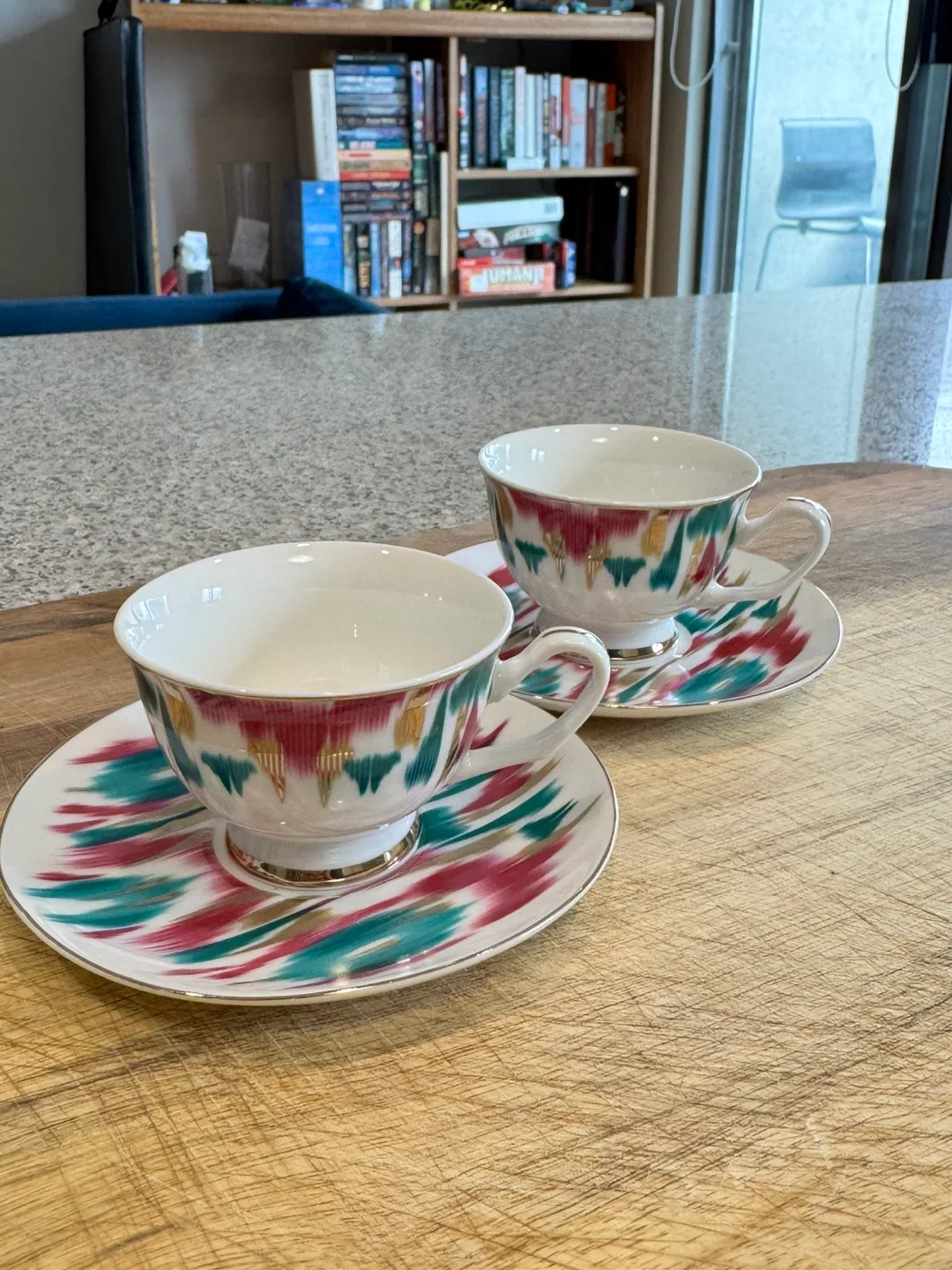 Vintage Tea Cups & Saucers - Set of 2 thumbnail