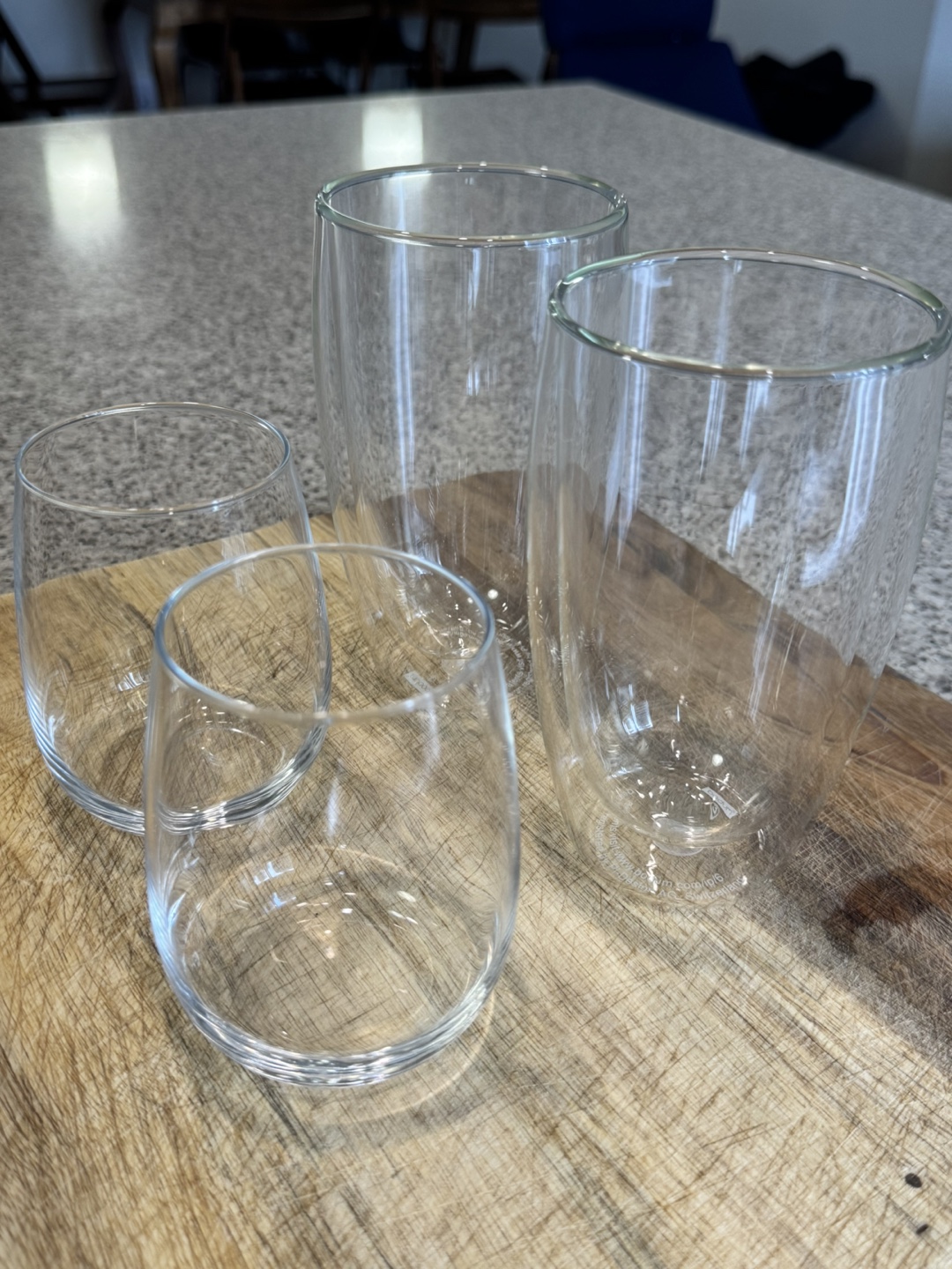 Set of 4 Glass Cups - photo 2