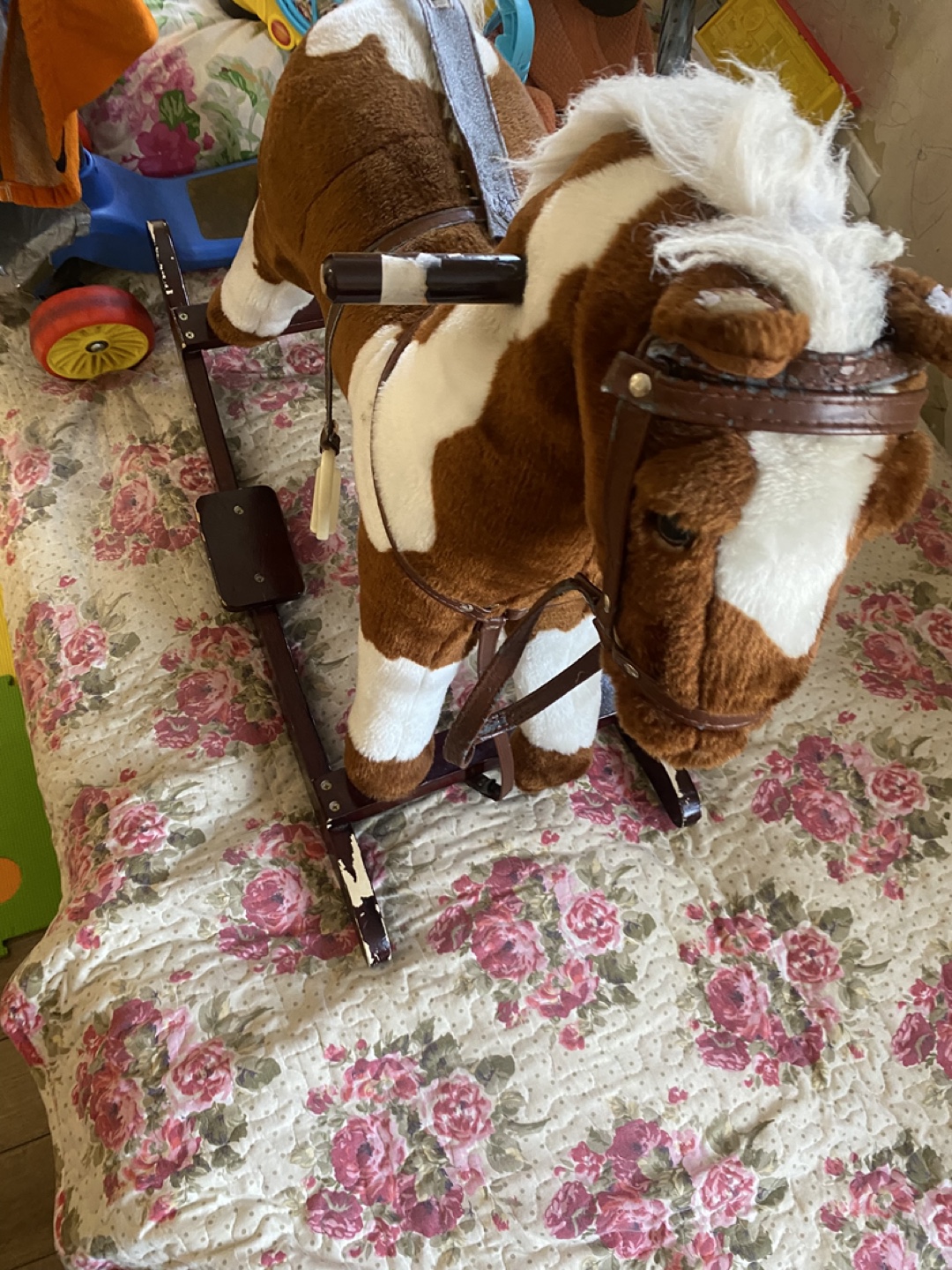 Rocking Horse - Brown & White - photo 2
