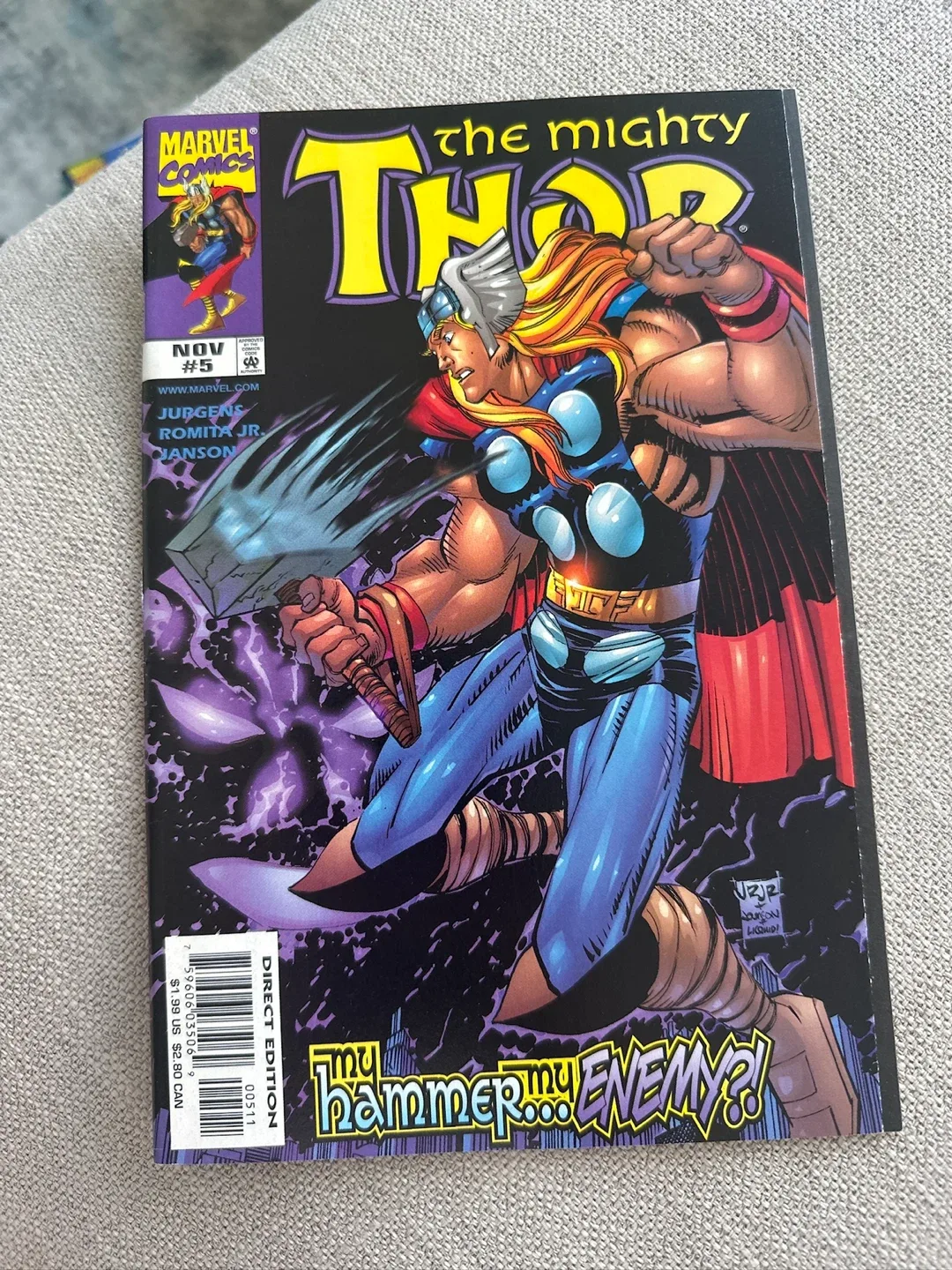 The Mighty Thor Comic Book #5 NM