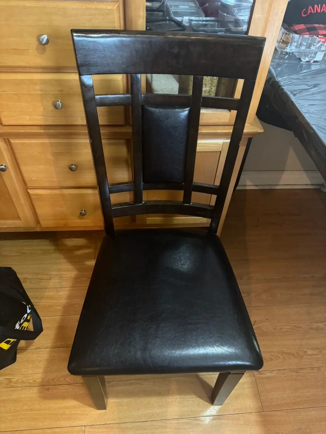 Dark Brown Dining Table with 6 Chairs image indicator(2)