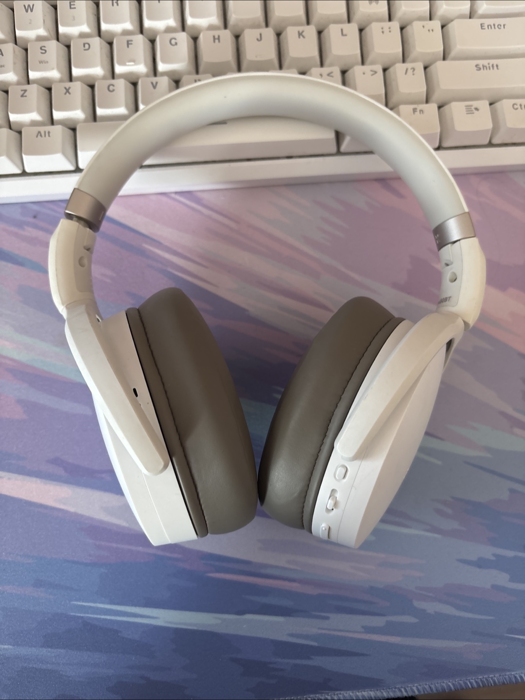 Sennheiser HD 450BT Wireless Headphones - White