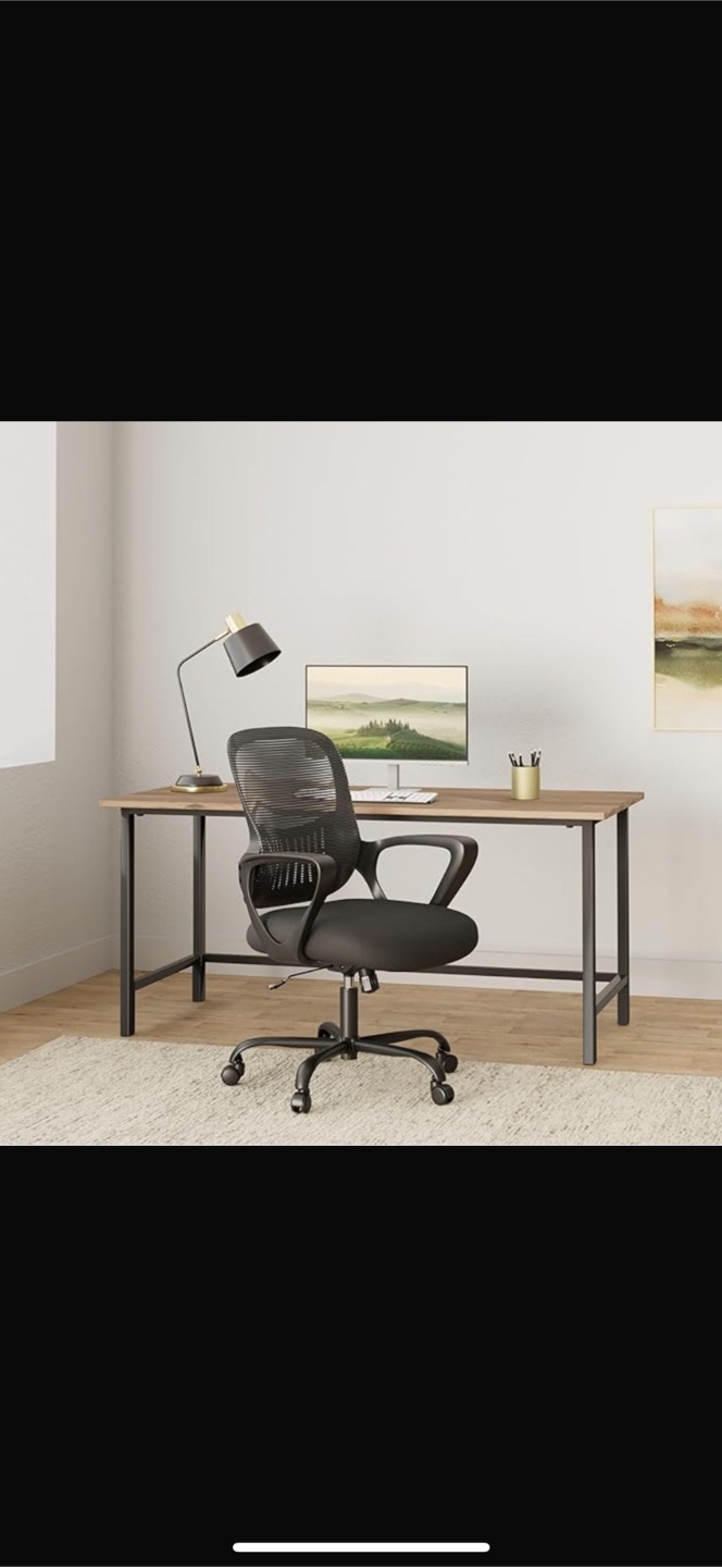 Black Mesh Office Chair - photo 3