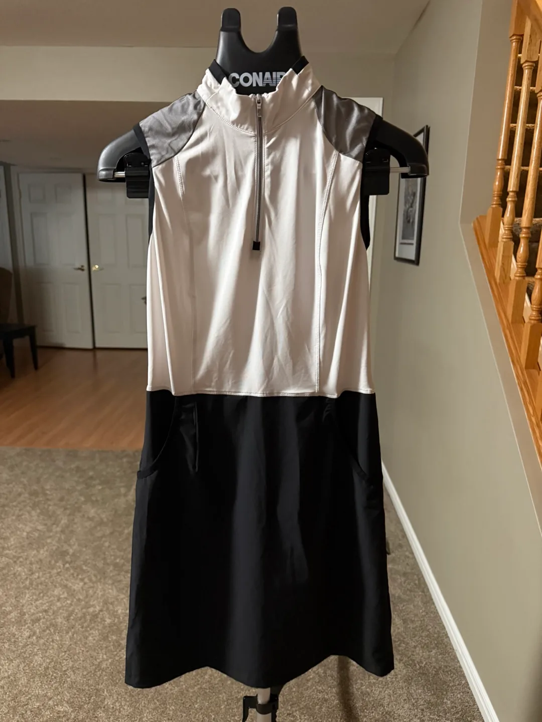 Oniyo Golf Dress - Black and White thumbnail