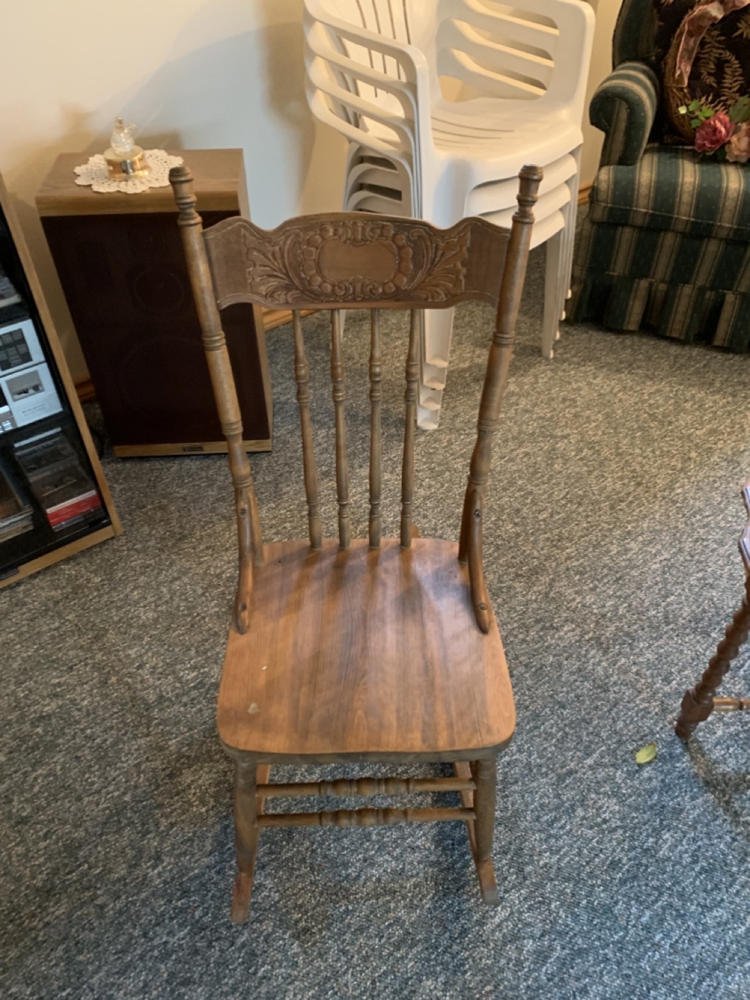 Vintage Wooden Rocking Chair