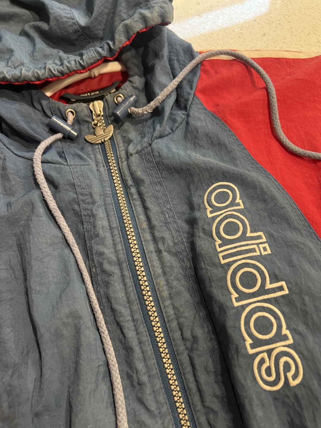 Adidas Colorblock Windbreaker Jacket | Size Men’s Small - photo 3
