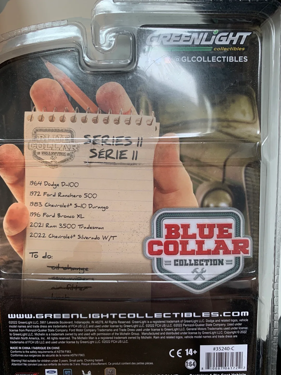 Greenlight Blue Collar Collection 1983 Chevy S-10 Durango image indicator(2)