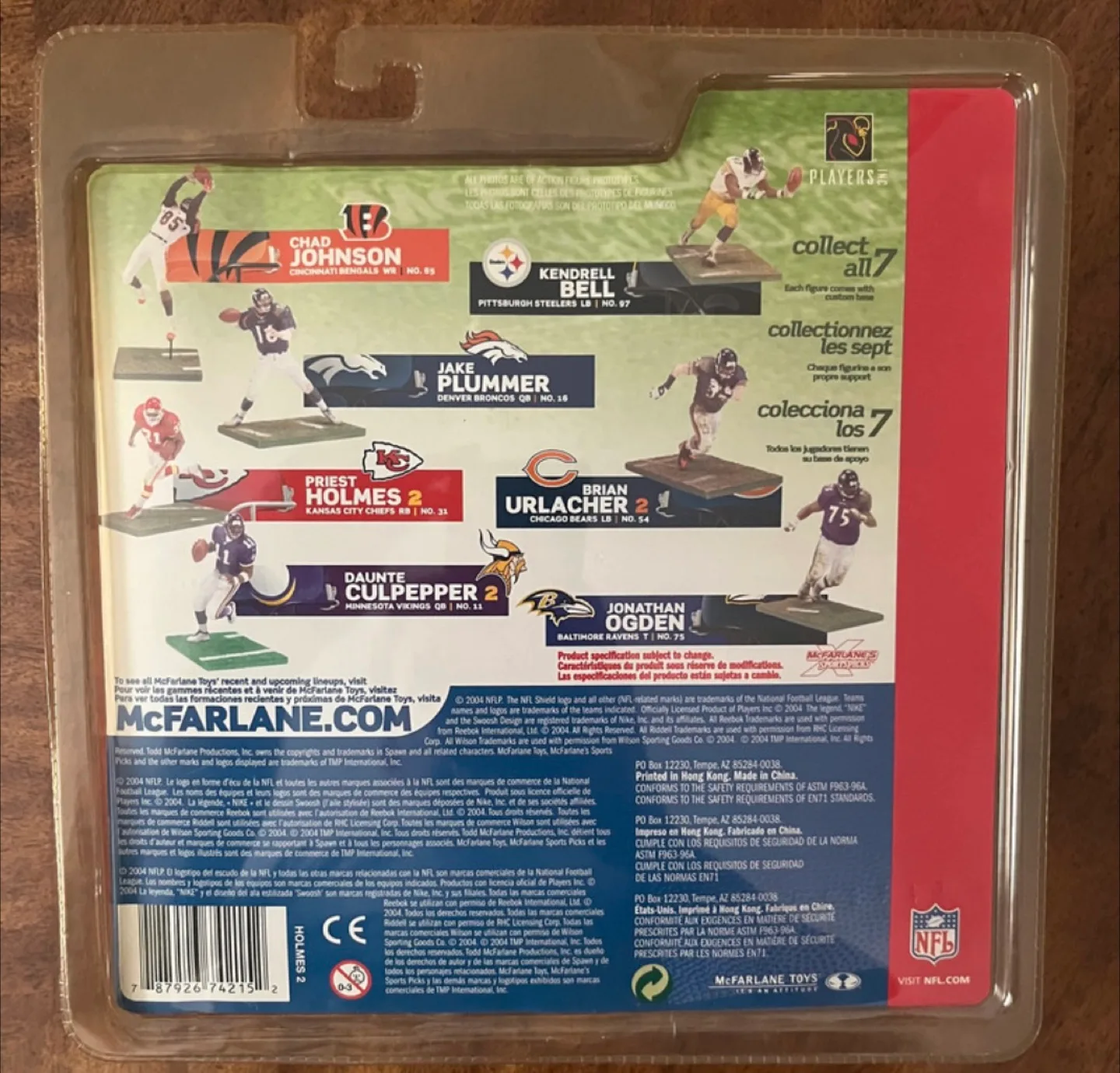 McFarlane Figure Priest Holmes 2 Kansas City Chiefs Series 9 image indicator(5)