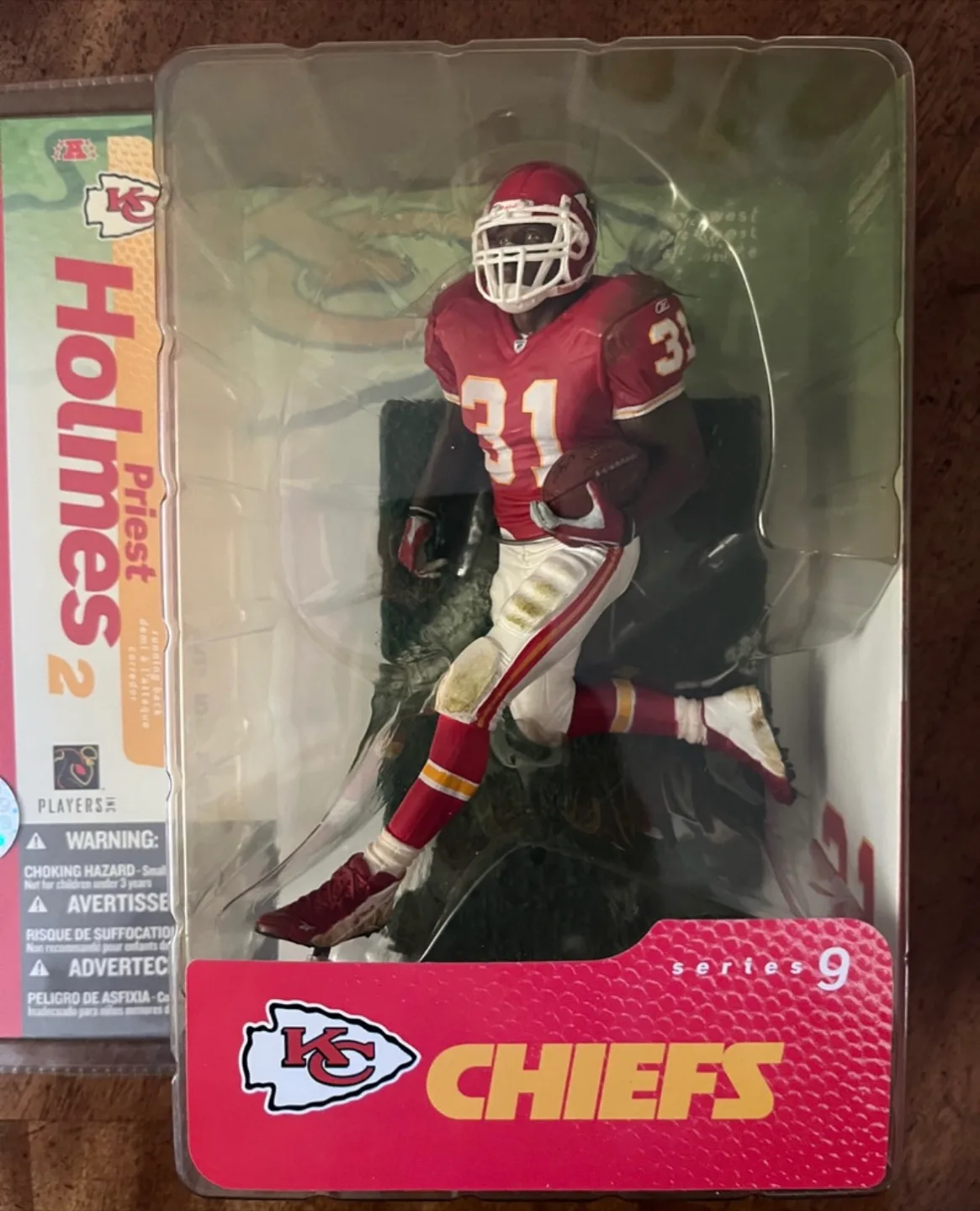 McFarlane Figure Priest Holmes 2 Kansas City Chiefs Series 9 image indicator(3)