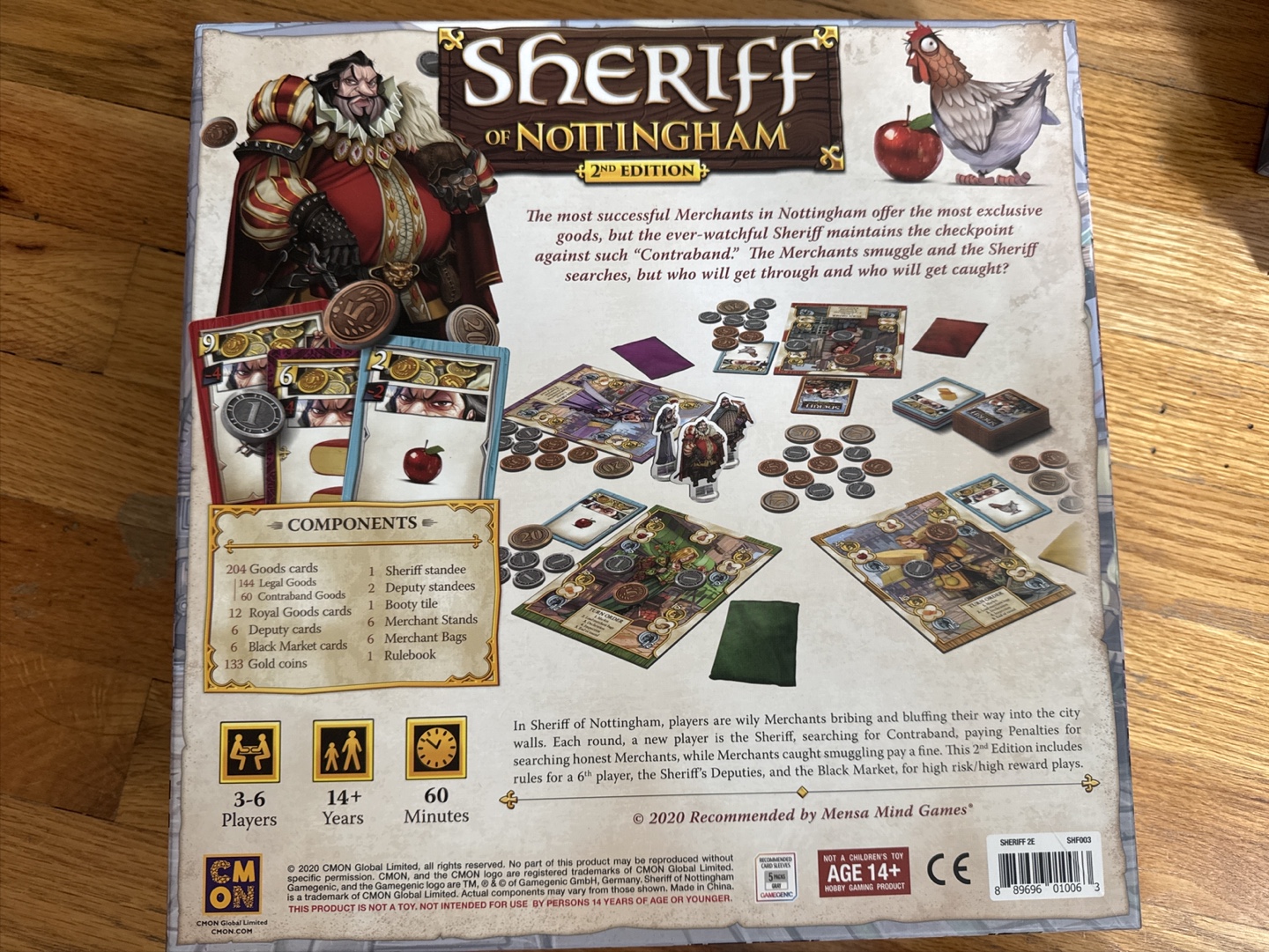 Sheriff of Nottingham 2nd Edition Board Game - photo 4