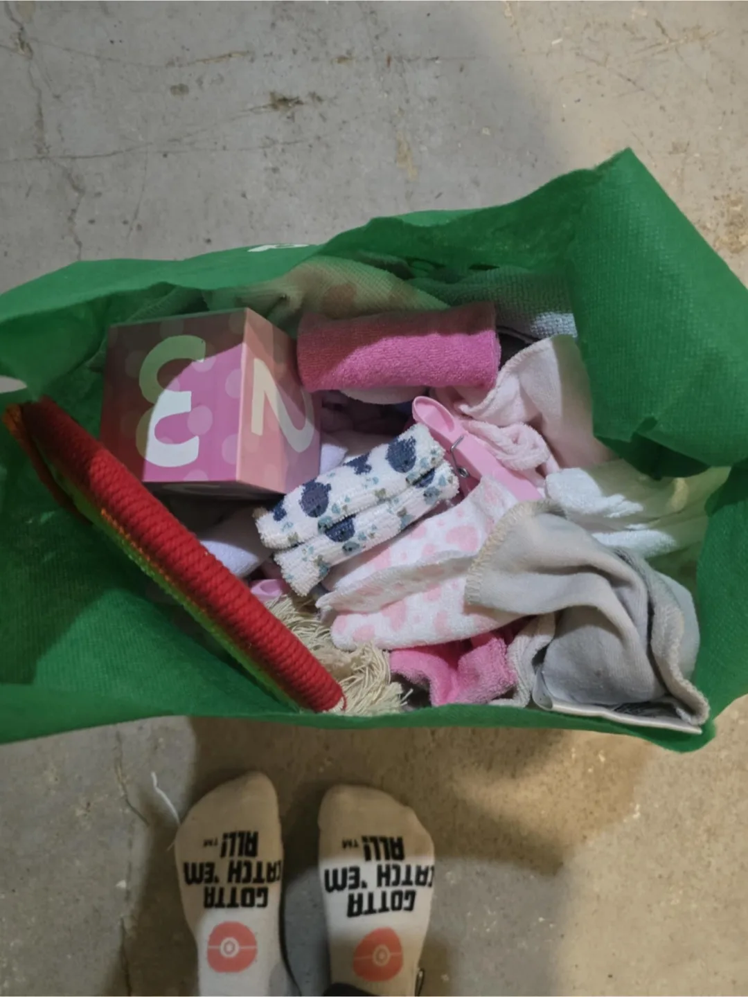 Bags of baby items thumbnail
