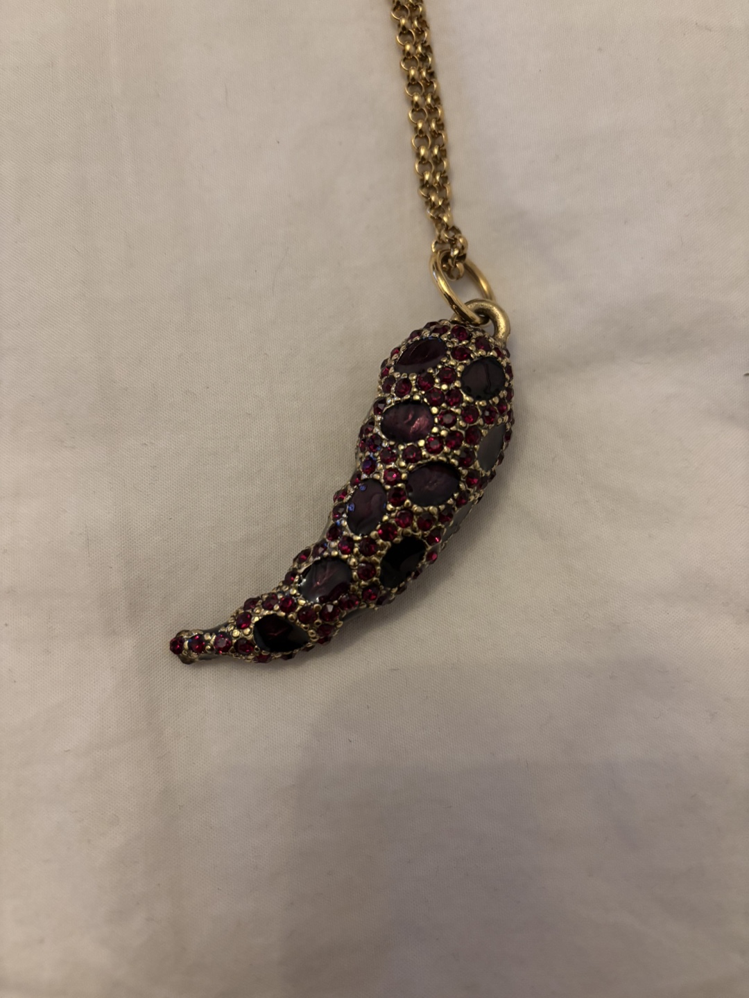 Robert Cavalli chilli pepper Pendant Necklace - photo 5