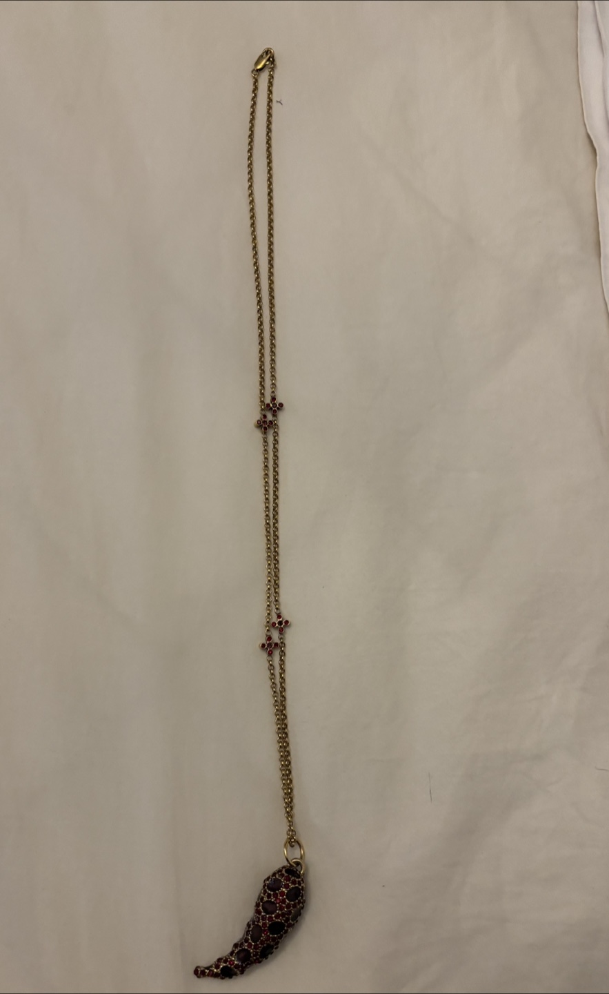 Robert Cavalli chilli pepper Pendant Necklace - photo 4