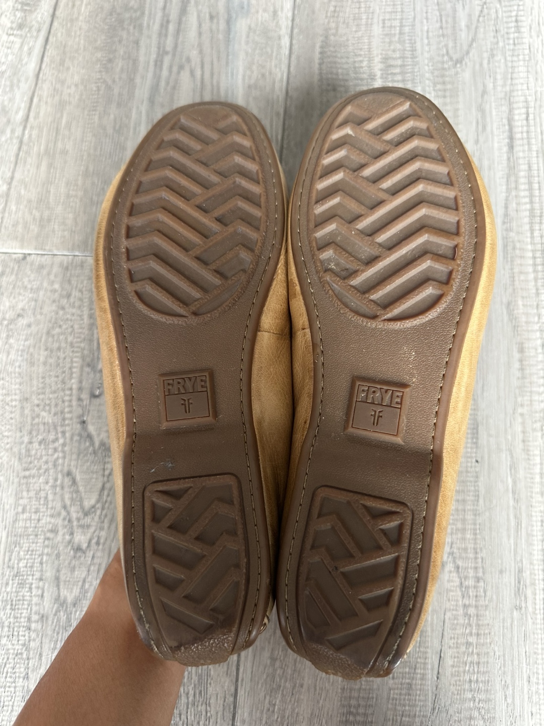 Frye Janet Tie Leather Moccasin Loafers - Size 8 - photo 4