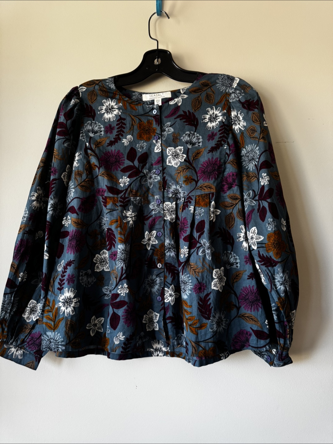 Seasalt Floral Print Blouse