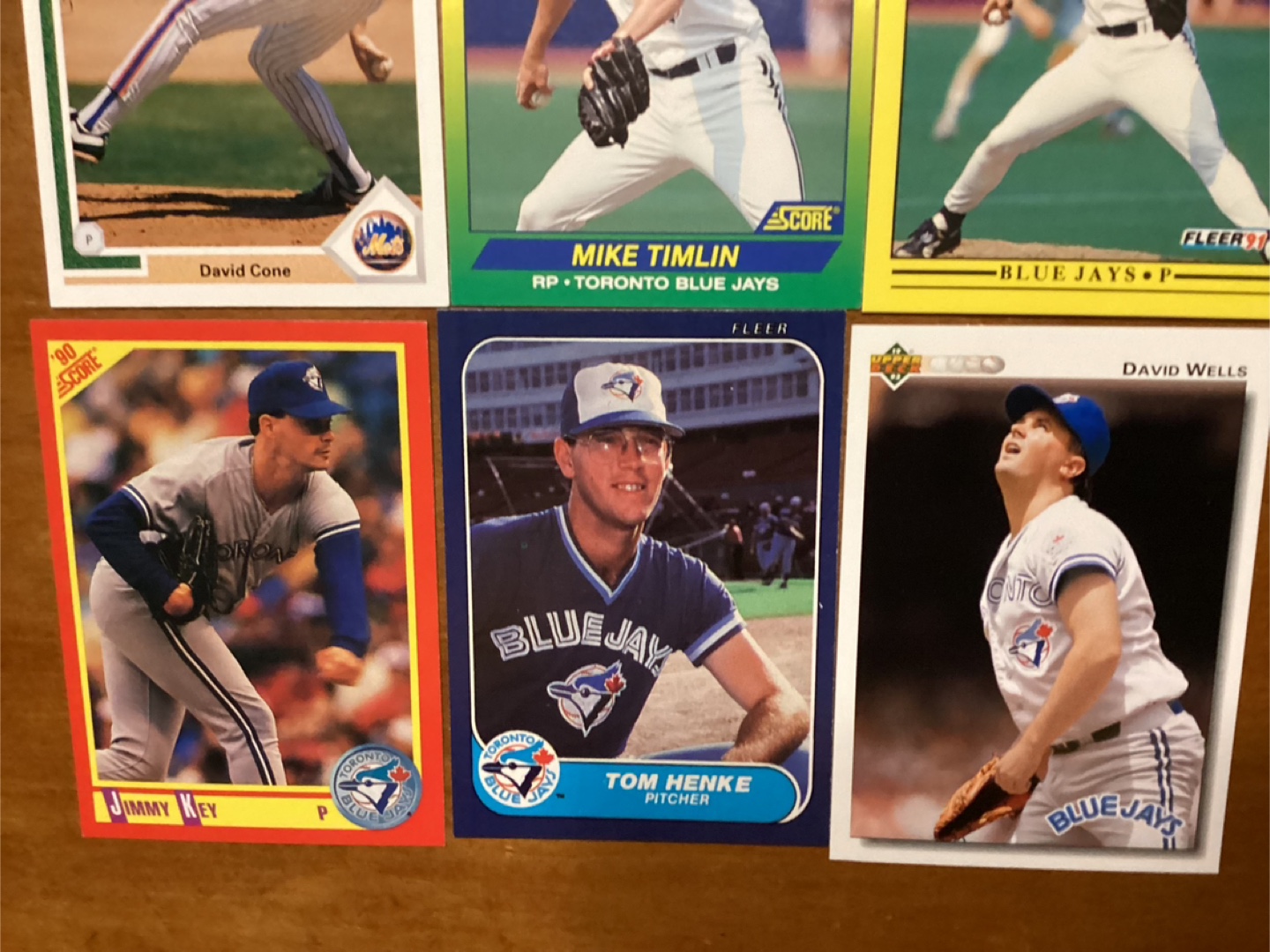 6 Cards WORLD SERIES CHAMPS TORONTO BLUE JAYS Pitchers - photo 3
