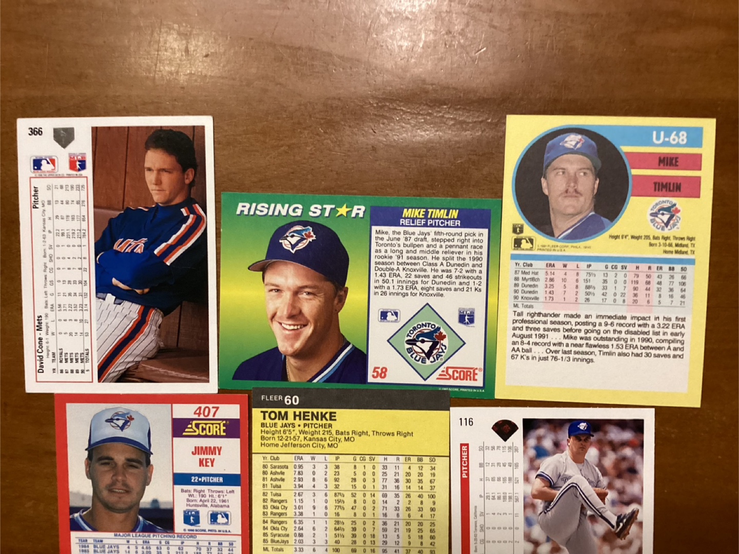 6 Cards WORLD SERIES CHAMPS TORONTO BLUE JAYS Pitchers - photo 5