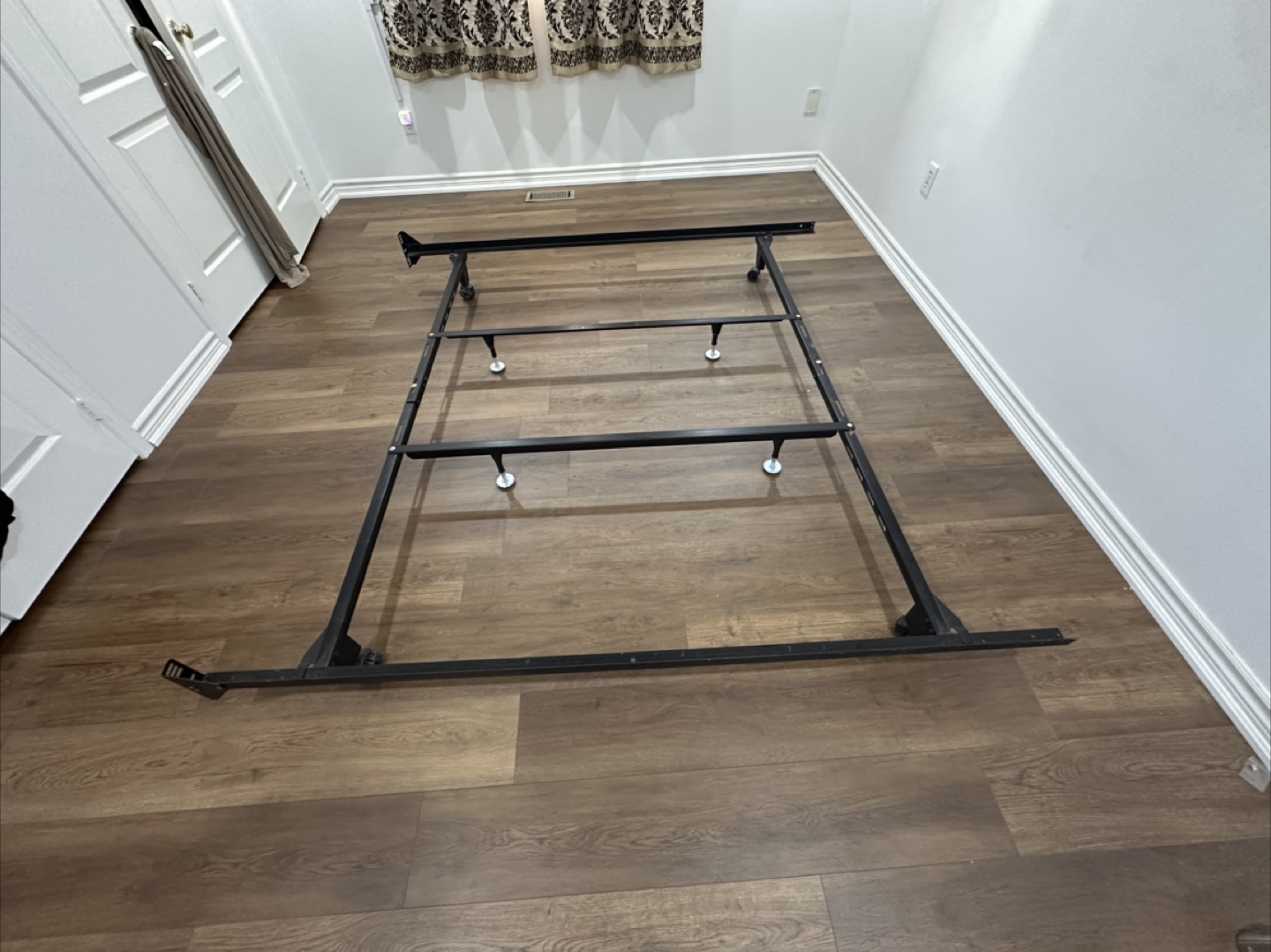 Split Box Spring + Bed Frame