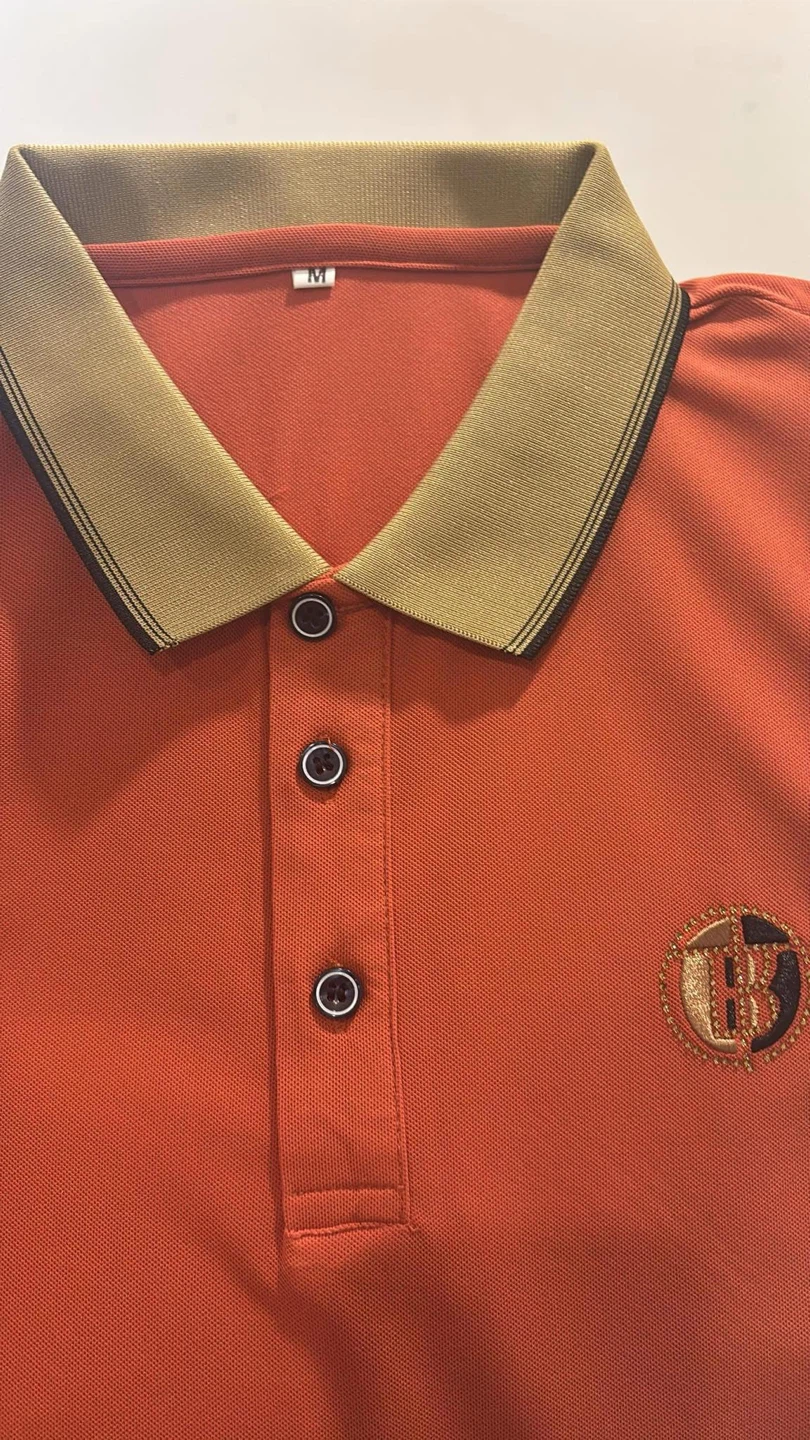 Orange Polo Shirt - Size M - photo 4