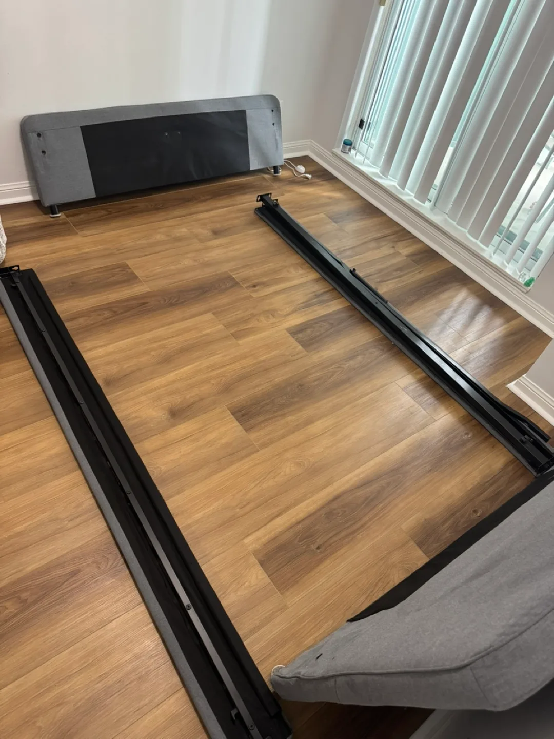 IKEA Hauga Bed Frame - Grey image indicator(6)