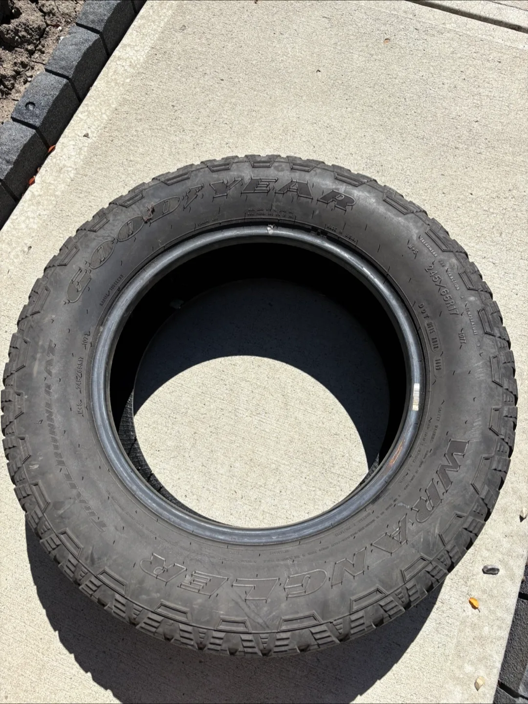 Goodyear Wrangler AT Tire - 245/65R17