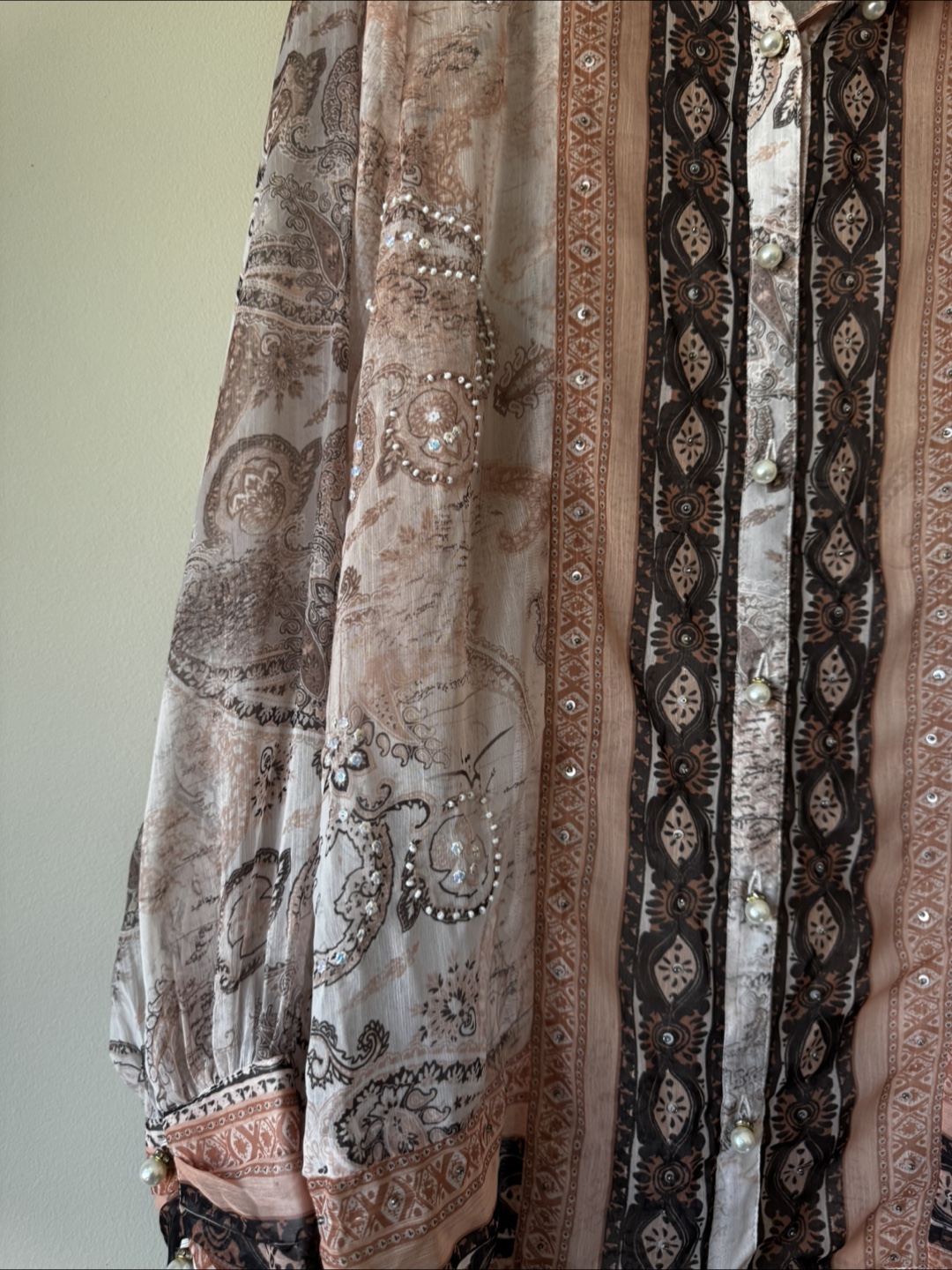 River Island Blouse with Pearl Buttons - photo 4