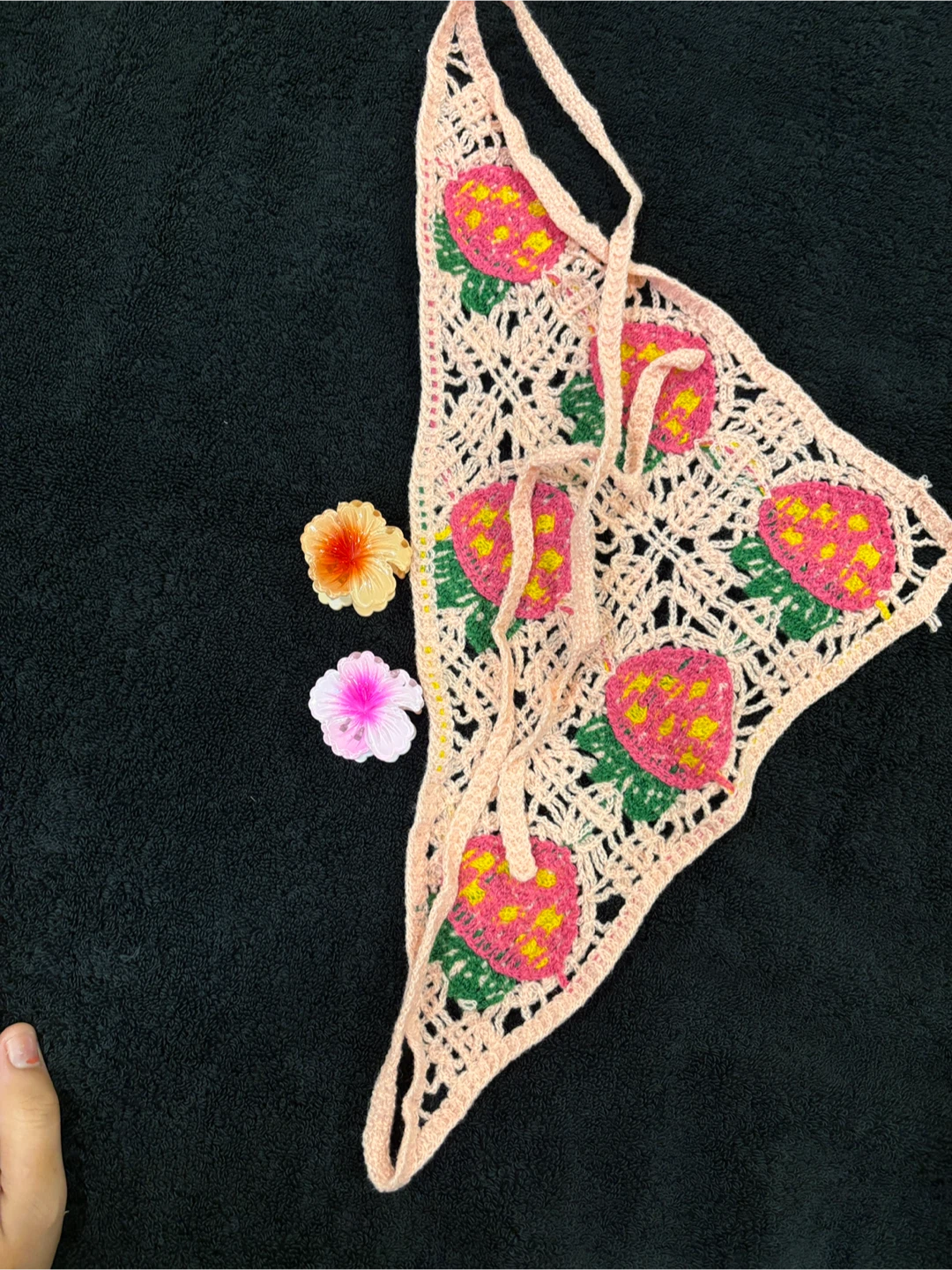 Handmade Crochet Shawl - photo 3