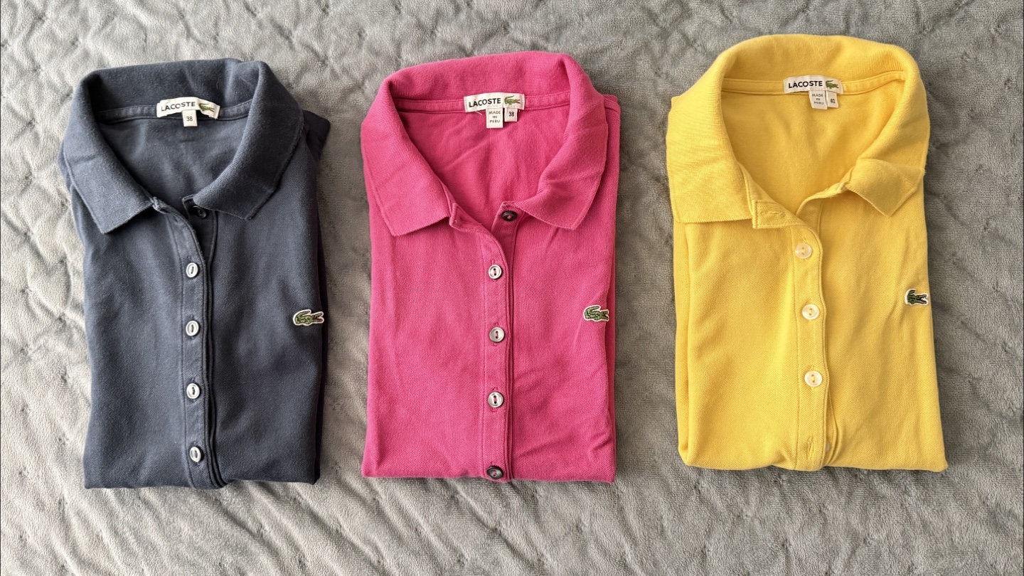 Lacoste Polo shirt - Size 38/40 Medium