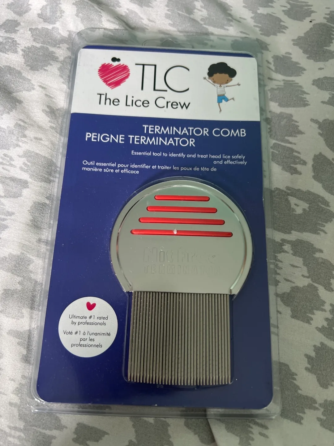 TLC The Lice Crew Terminator Comb thumbnail