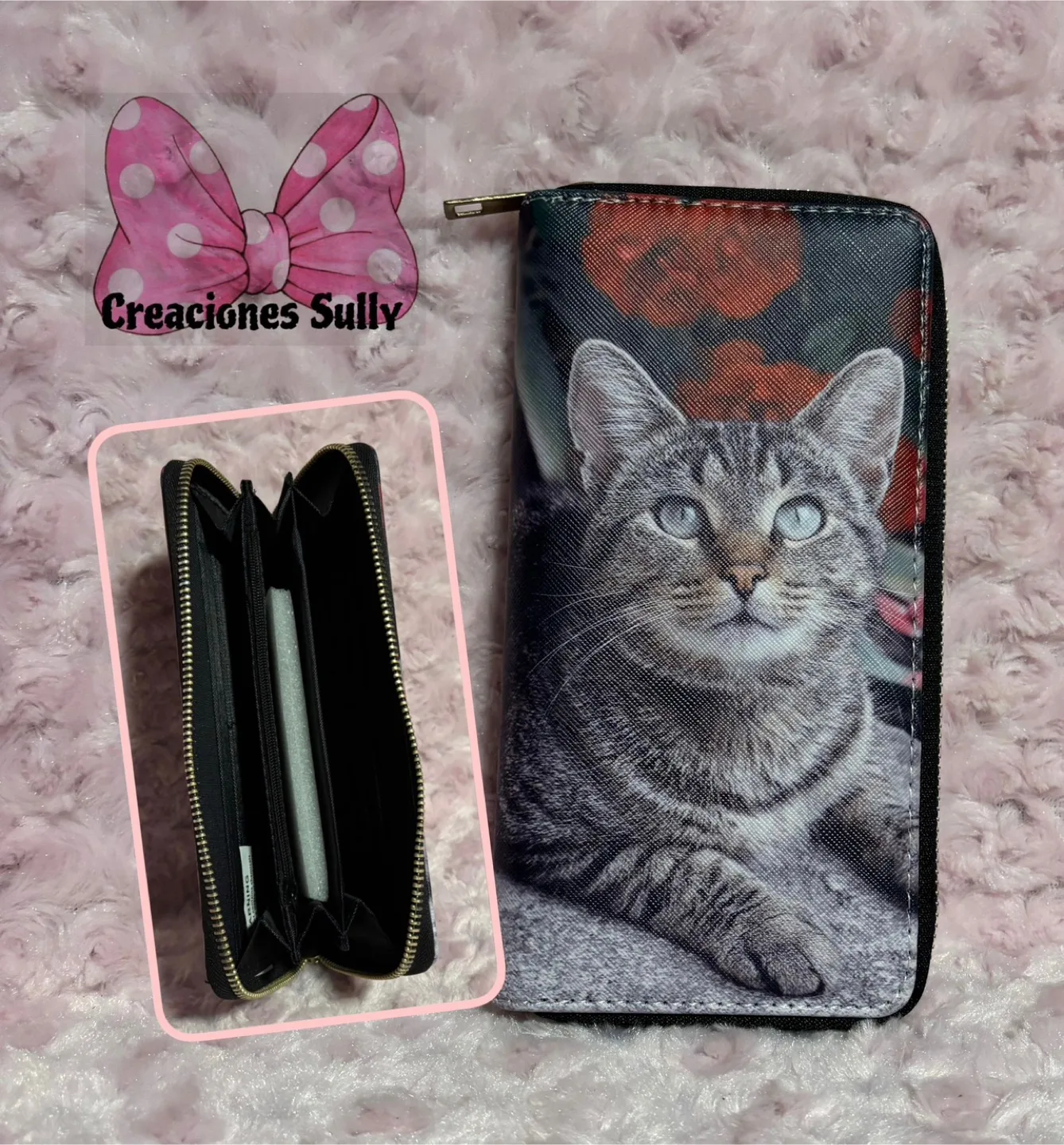 Cat Print Wallet thumbnail