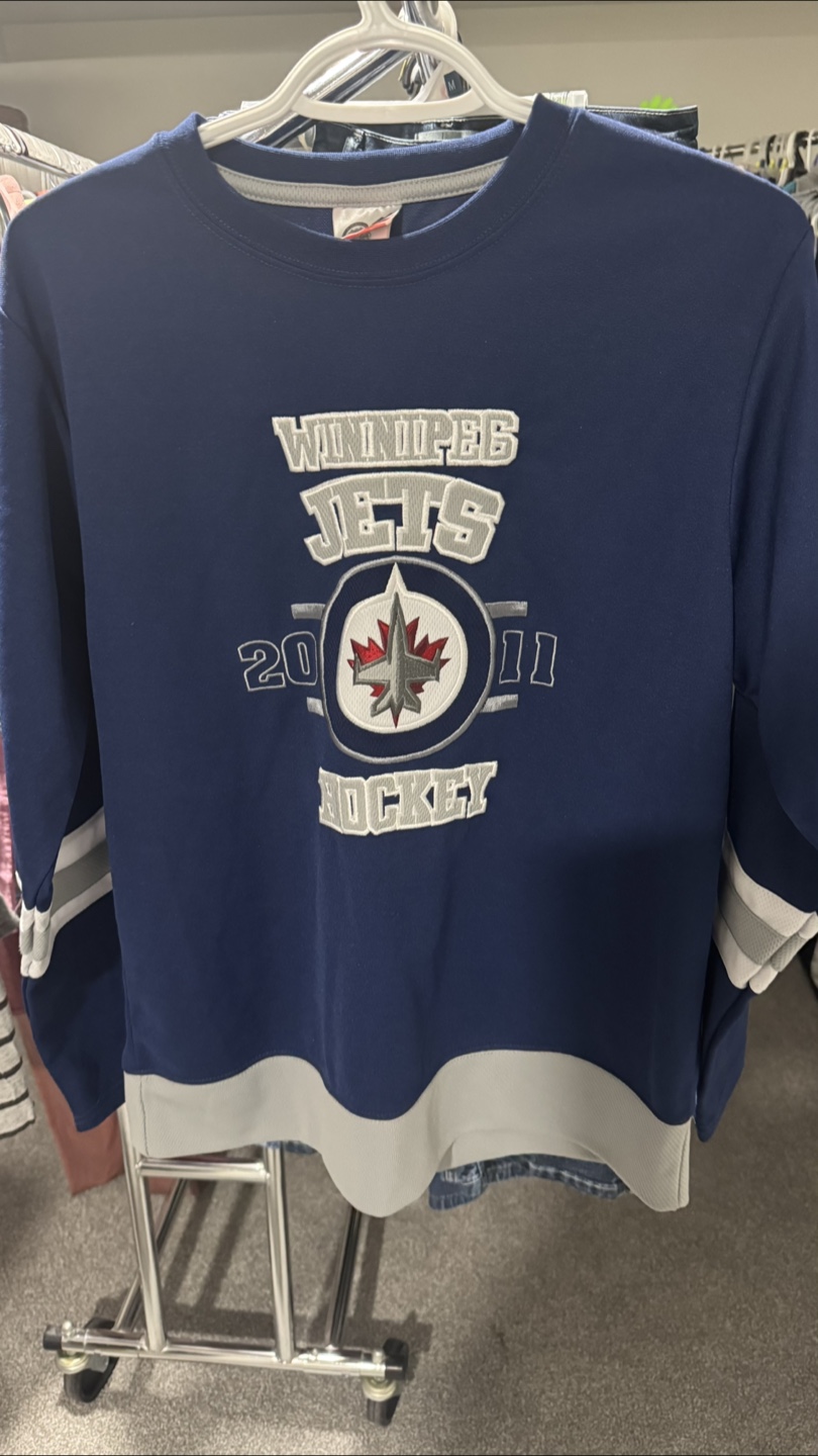 Winnipeg Jets NHL Youth L/G Hockey Jersey