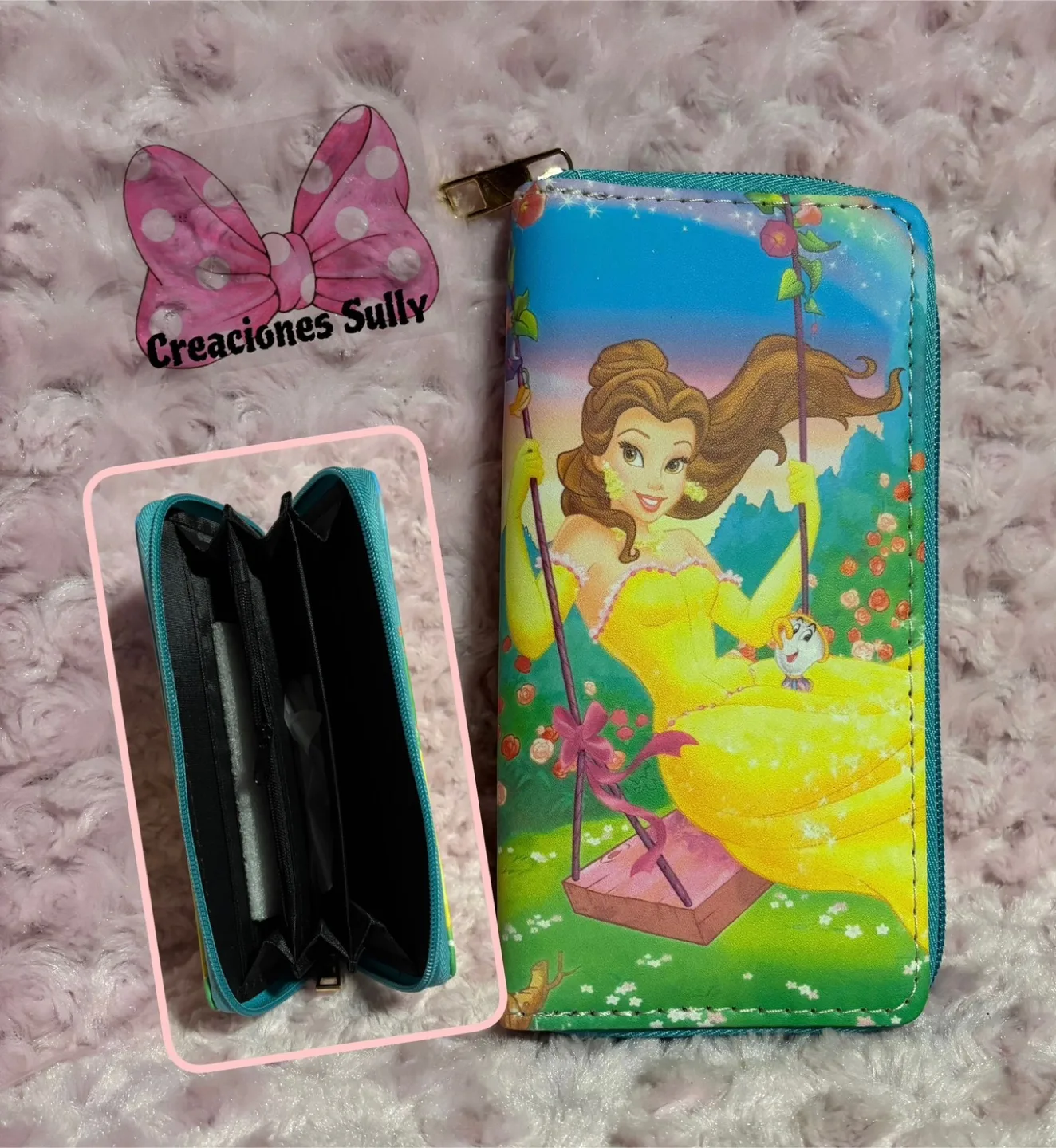 Disney Princess Belle Zip Wallet thumbnail