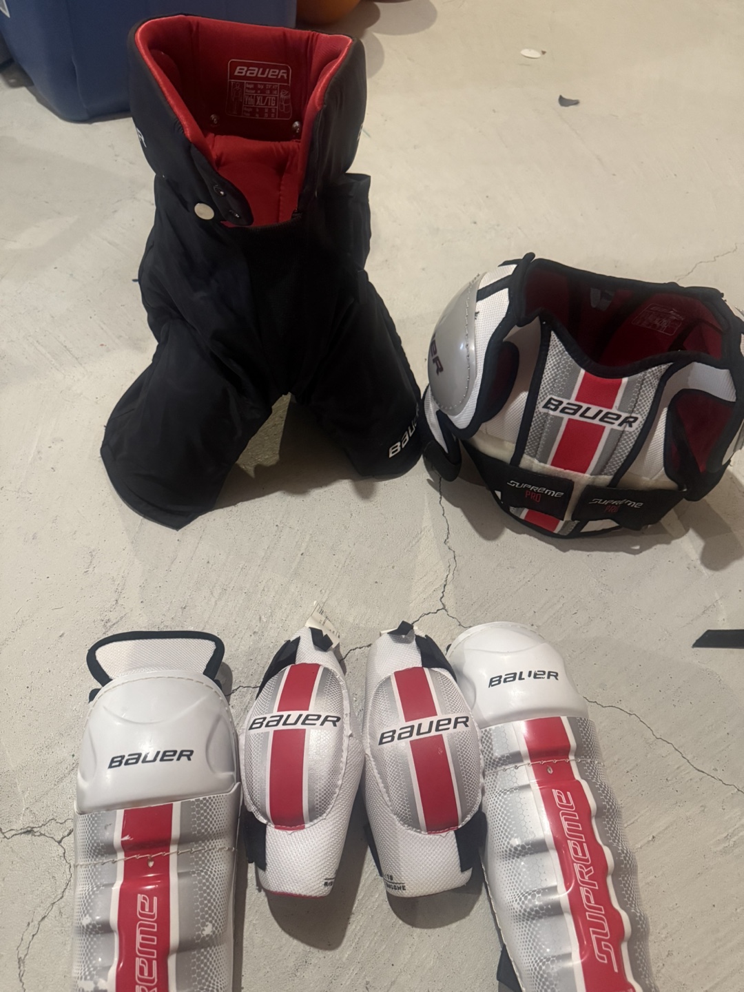 Bauer Supreme Hockey Protective Gear Set - photo 2