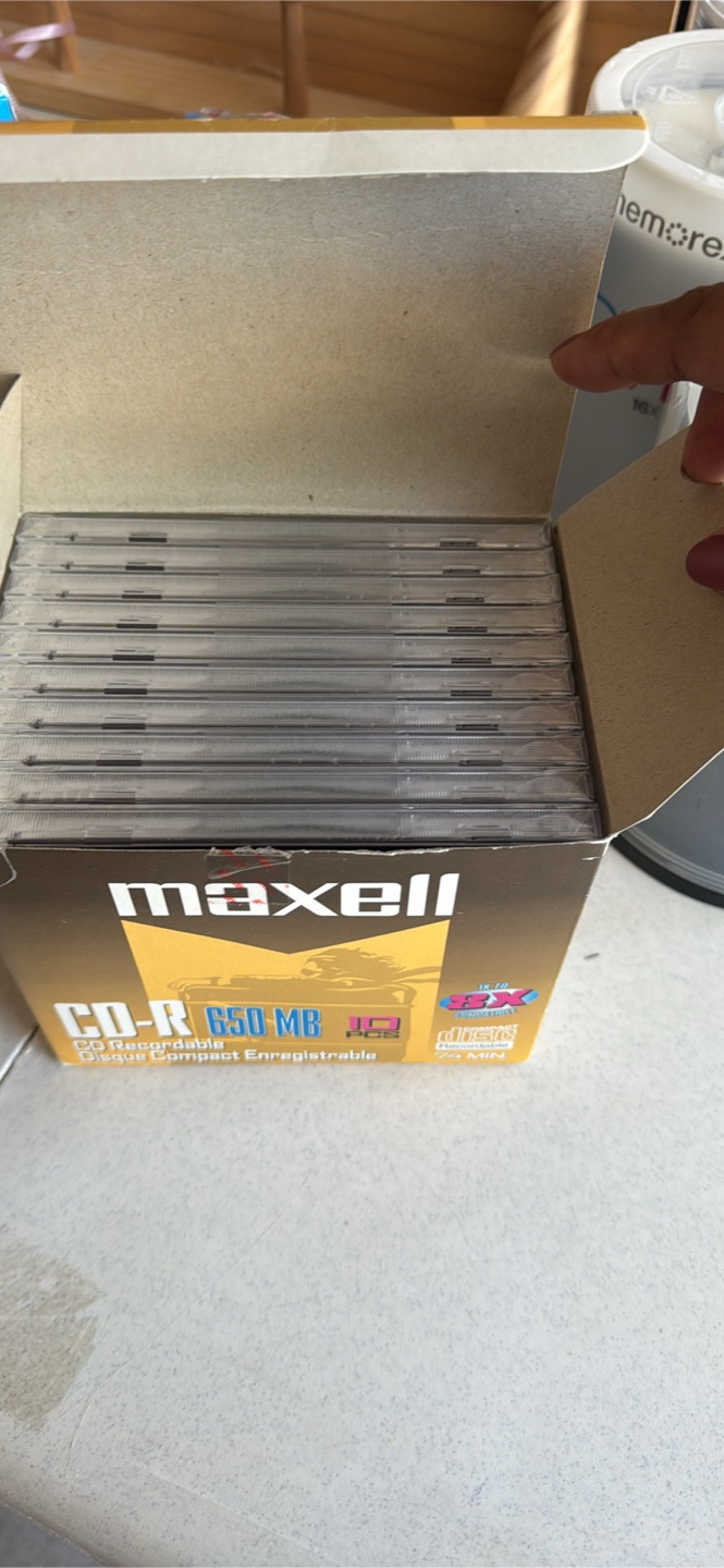 Maxell CD-R 650MB - 10 Pack - photo 3