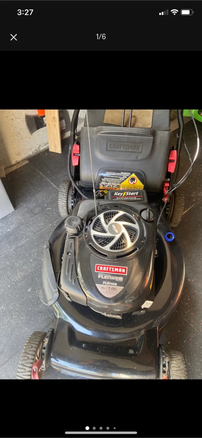 Craftsman Platinum 7.00 Lawn Mower image indicator(4)