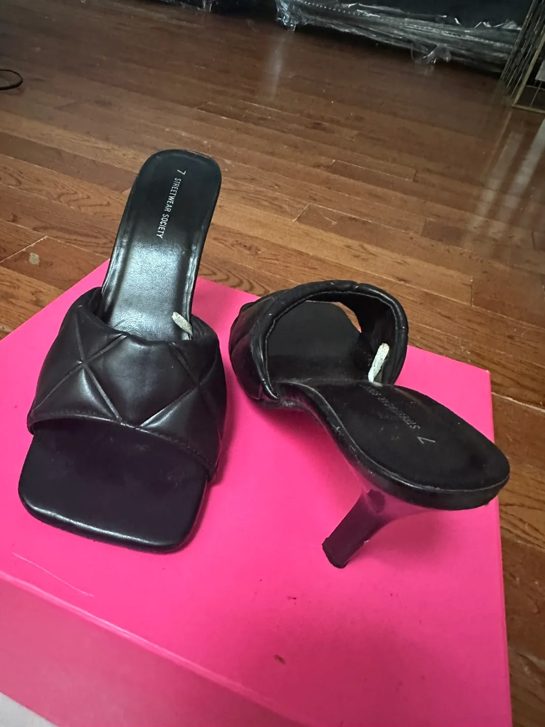 Betsey Johnson Leopard Print Heels image indicator(5)