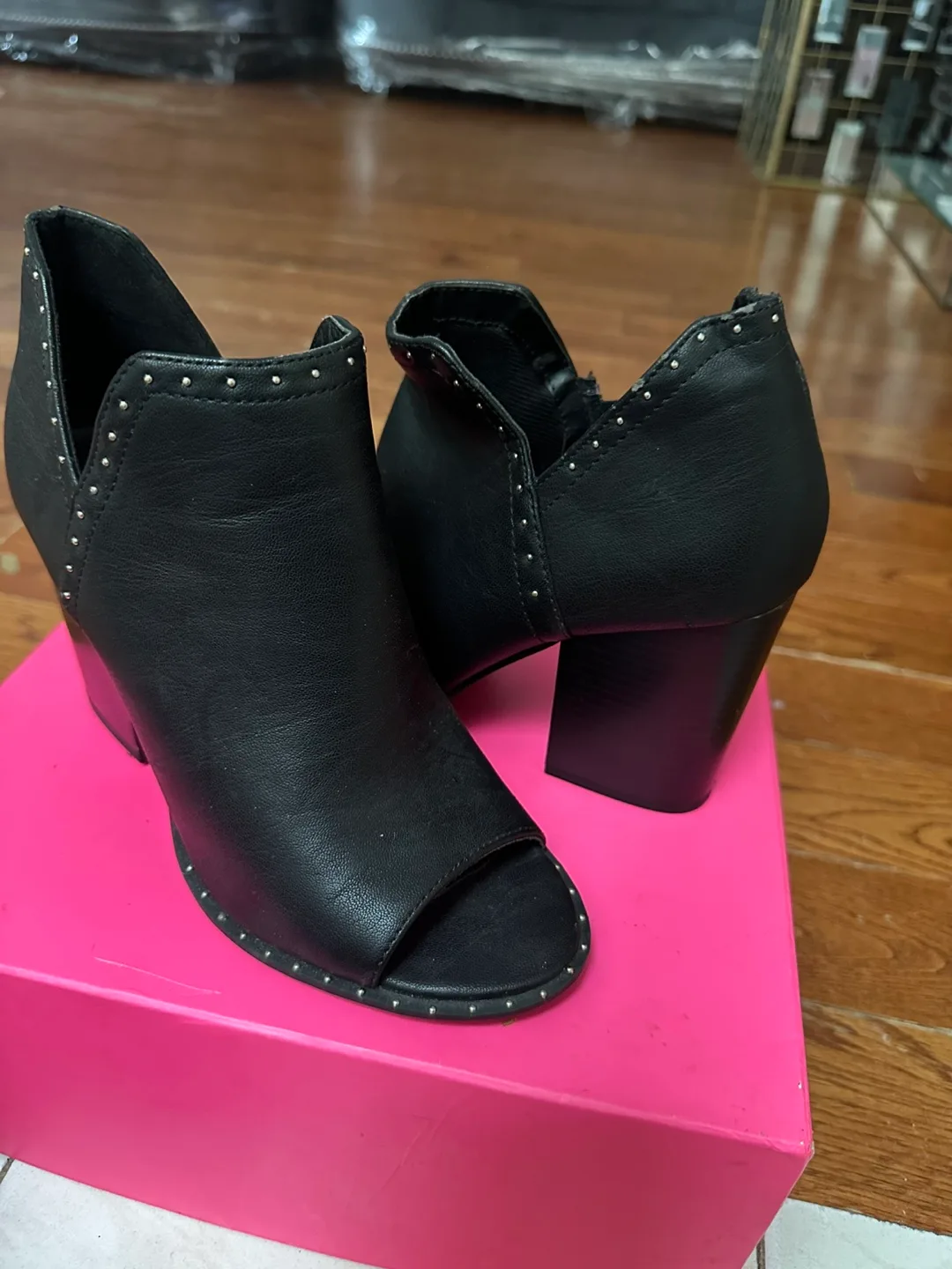 Betsey Johnson Leopard Print Heels image indicator(7)