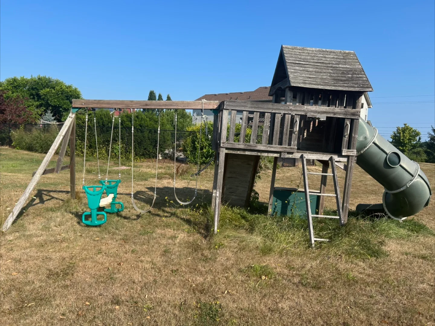 Kids Playset with Slide and Swings image indicator(2)