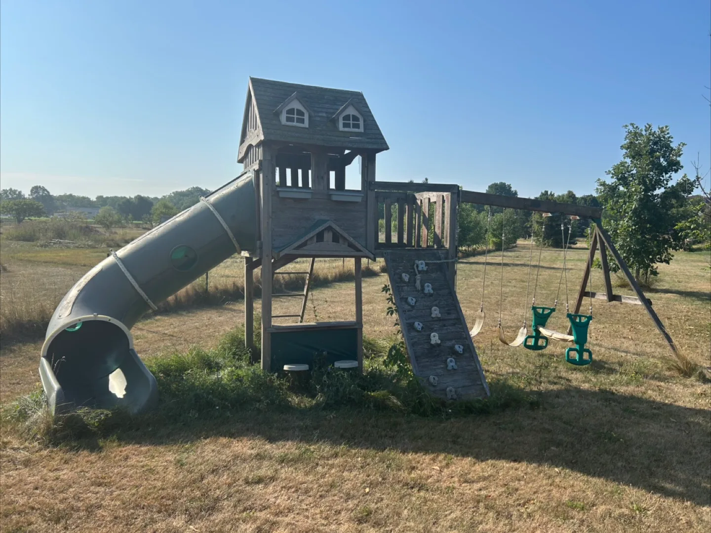 Kids Playset with Slide and Swings thumbnail