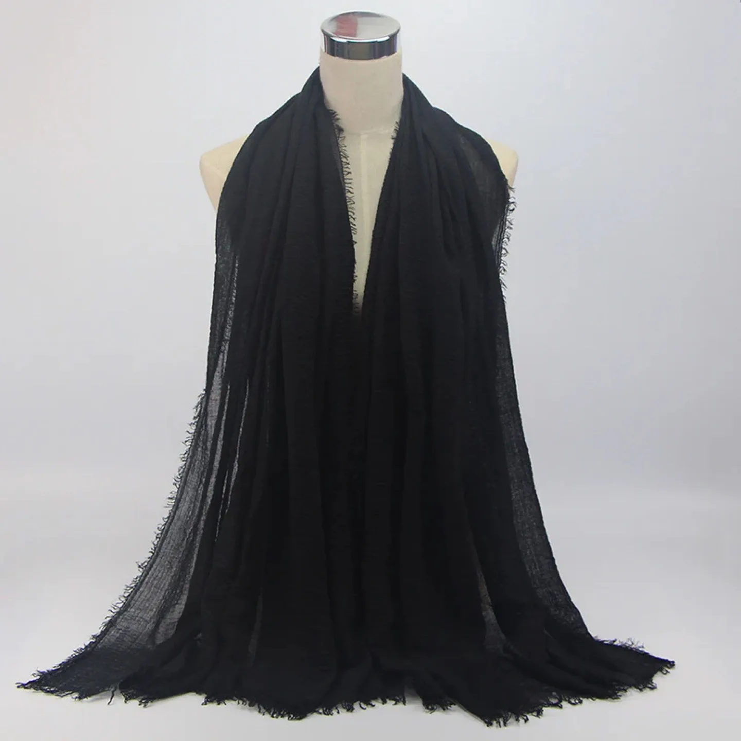 Black Hijab/Shawl/Scarf thumbnail