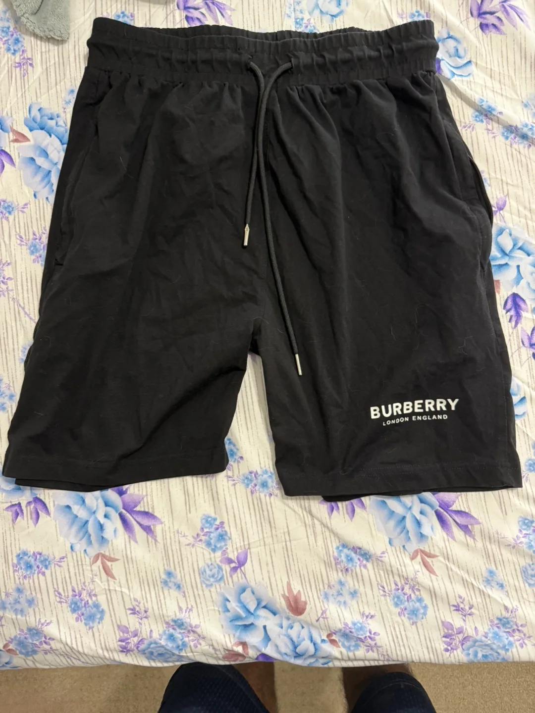 Burberry Black Shorts - Size Medium thumbnail