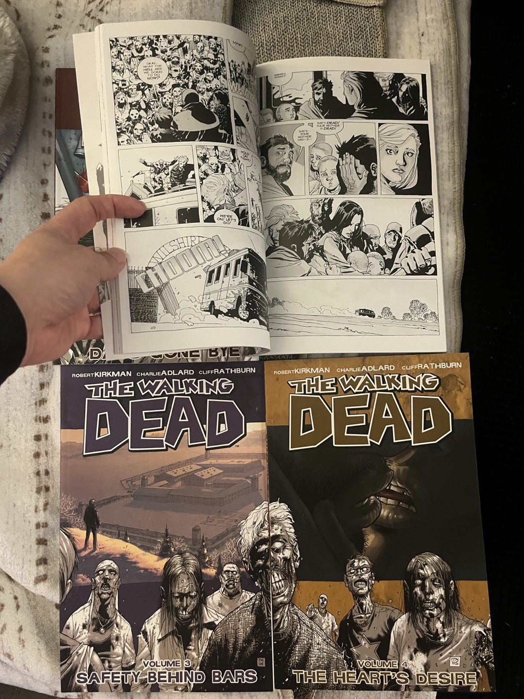 The Walking Dead Comic Books & DVD Partial Set - photo 2