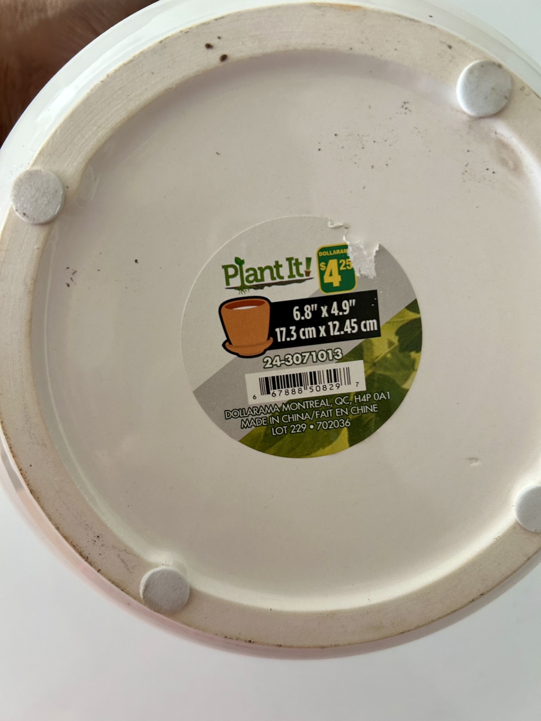 Plant It! Flower Pot - 6.8" x 4.9" - photo 3