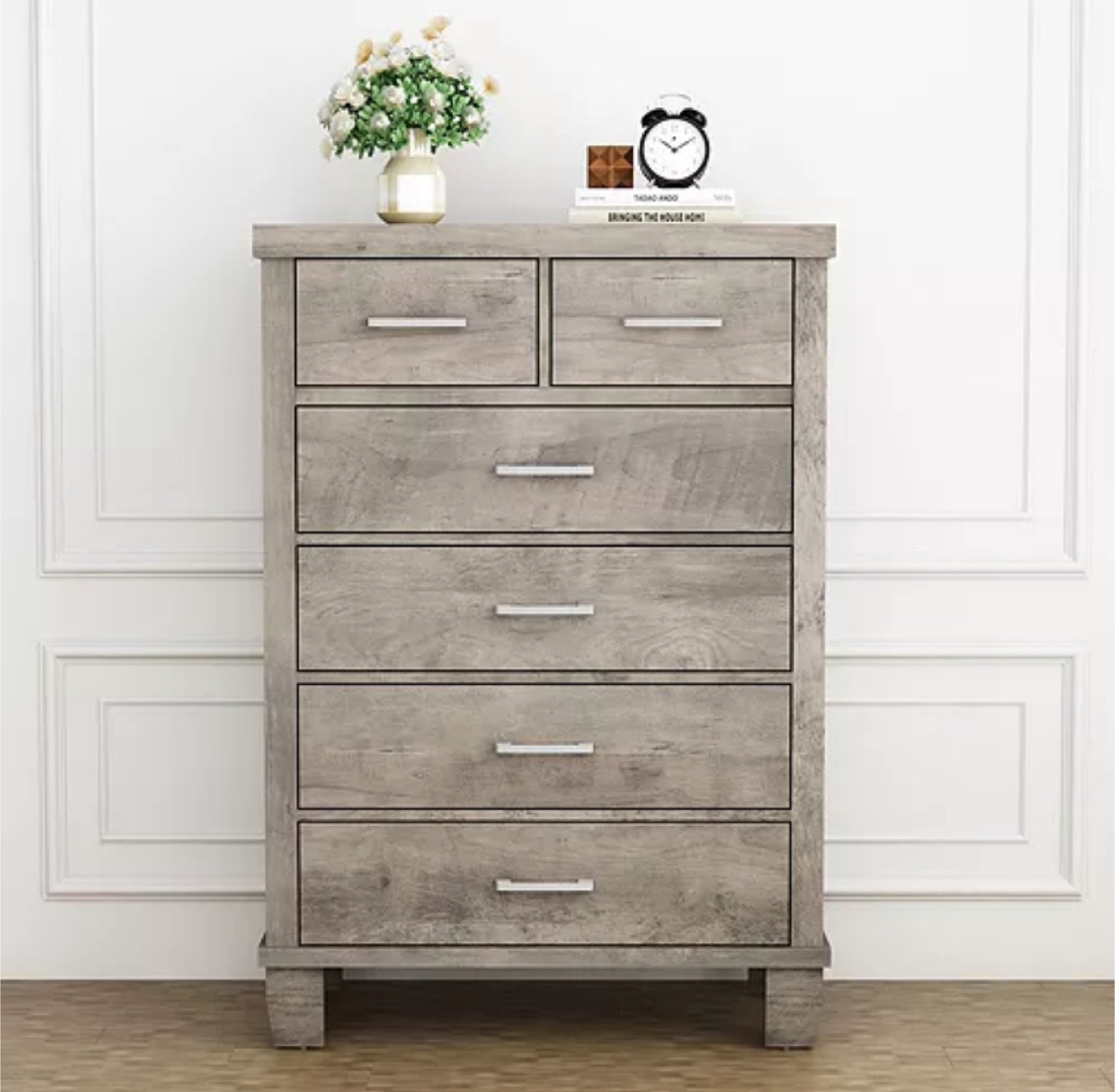 New Gray 6-Drawer Dresser - over 75% off